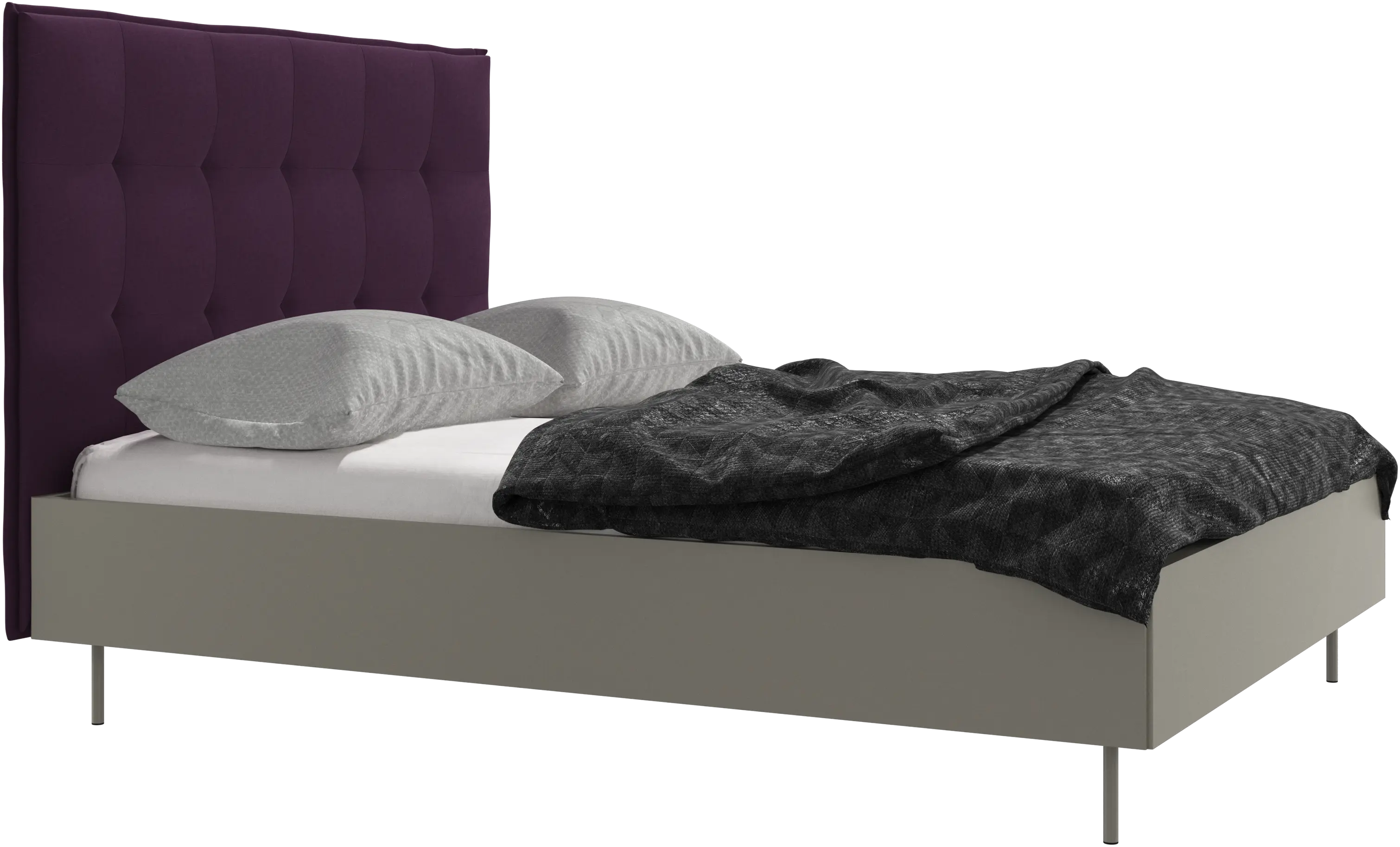Lugano bed, excl. mattress