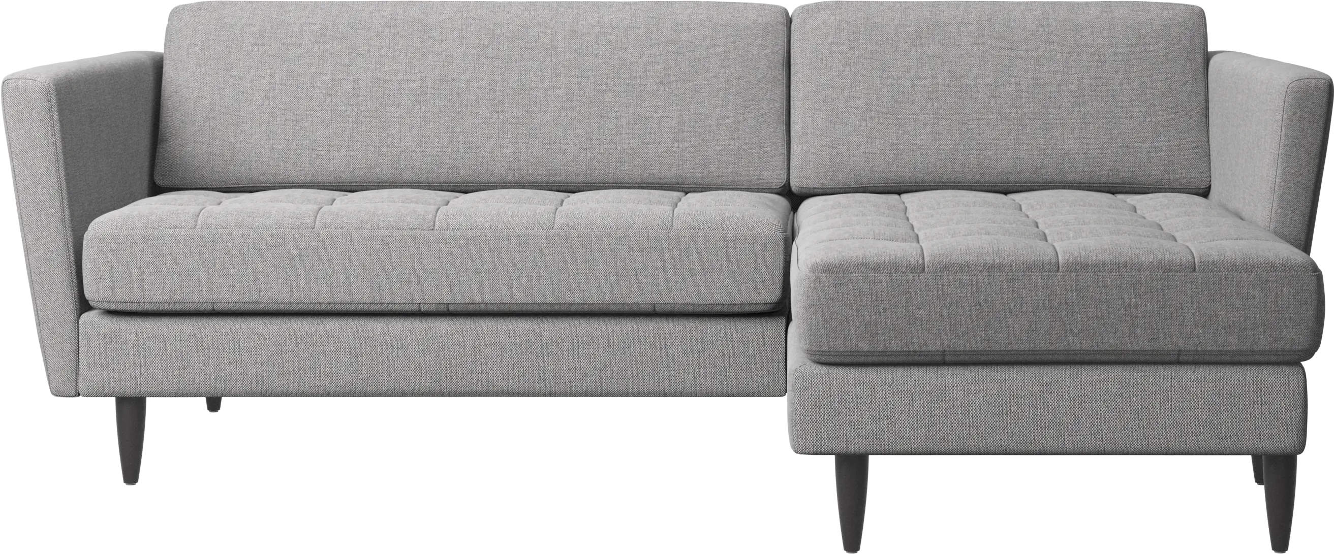 Osaka sofa with resting unit, tufted seat