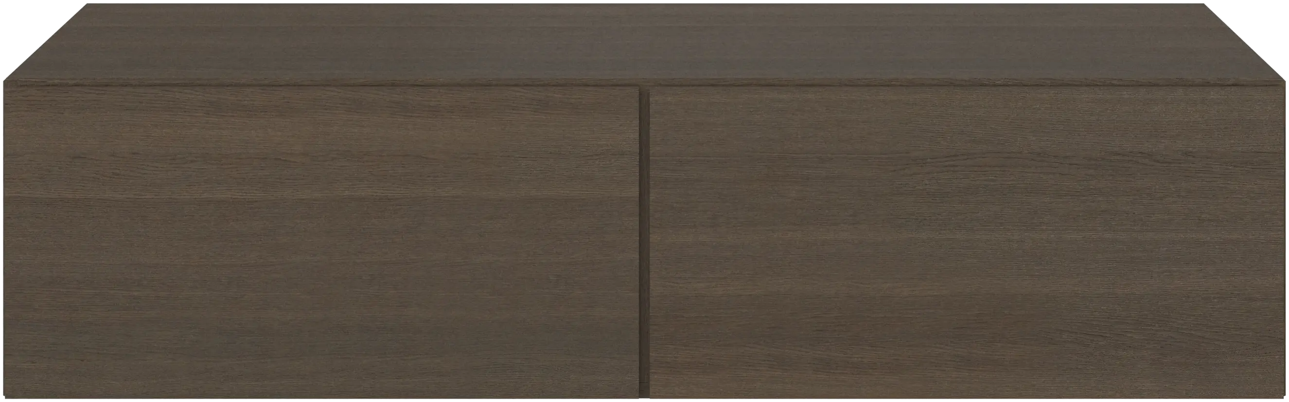 Lugano wall mounted cabinet with drop down doors