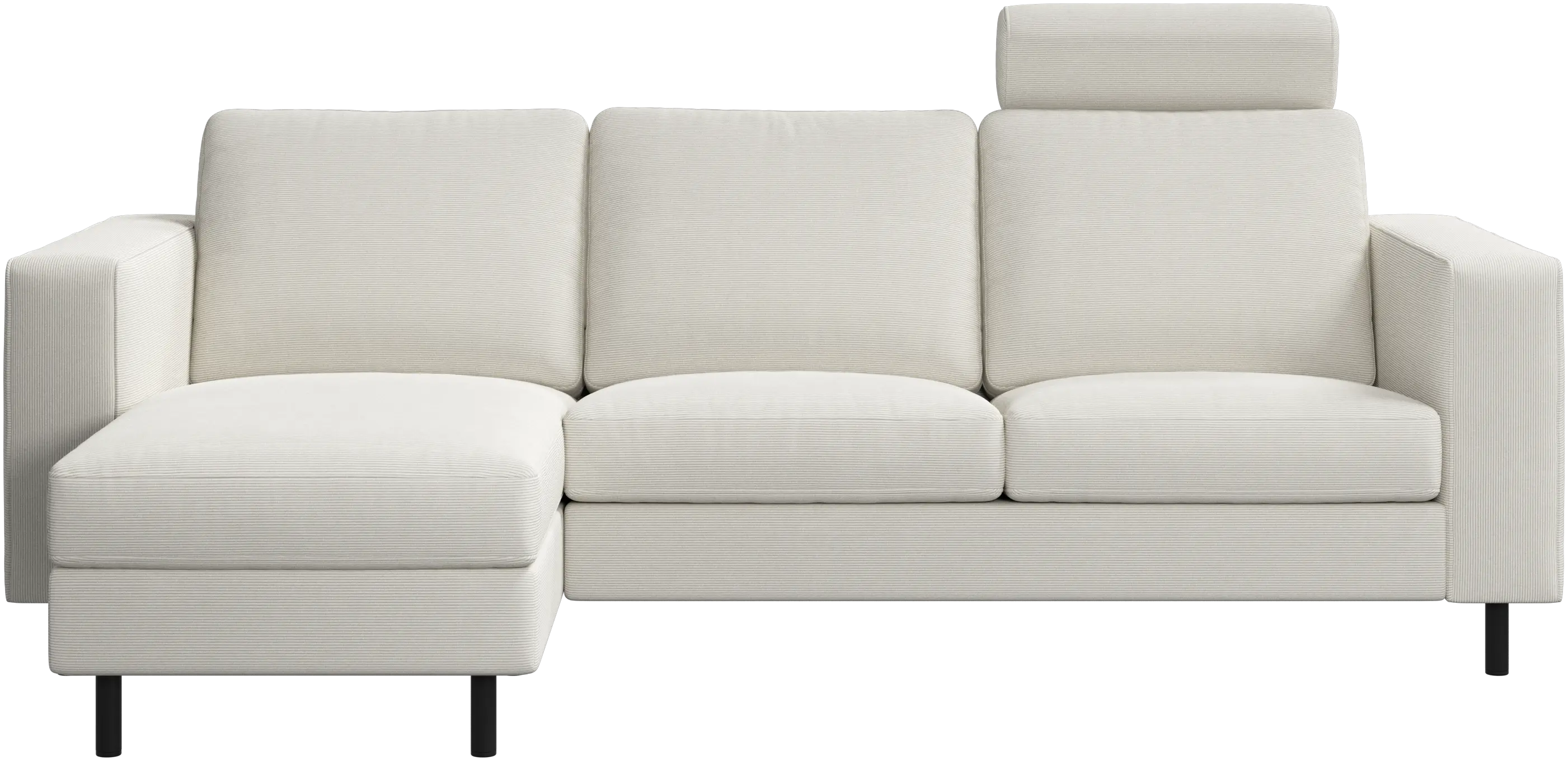 Indivi sofa with chaise longue left