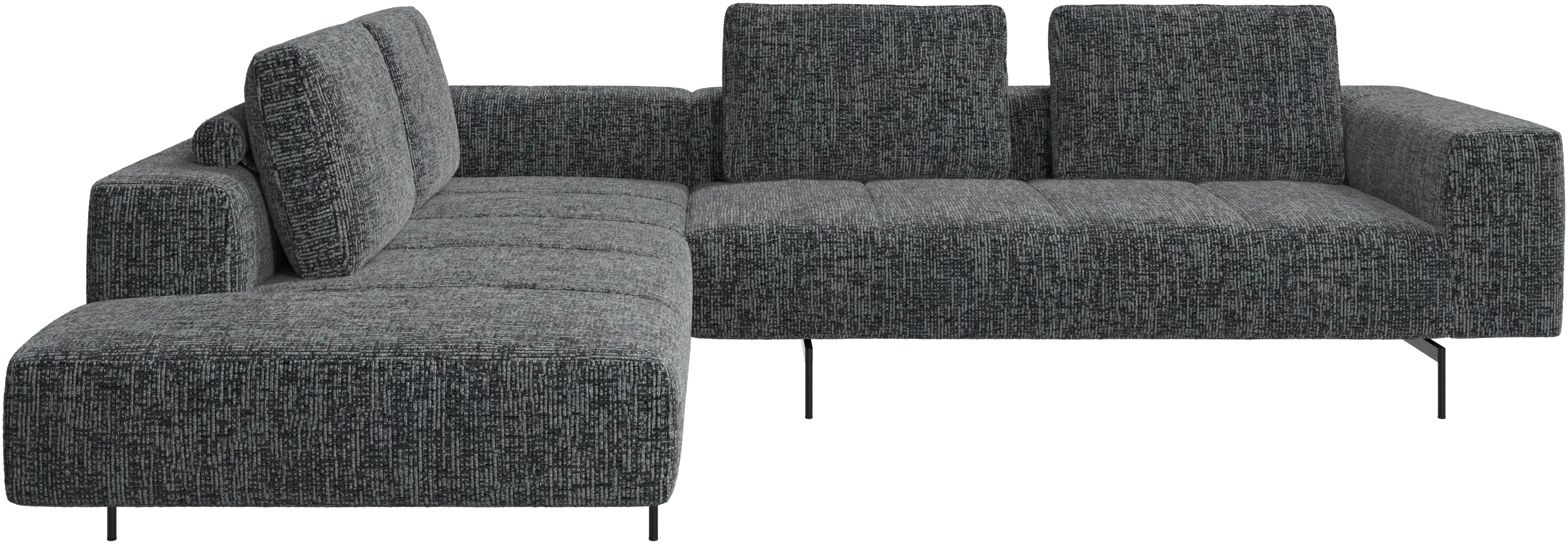 Amsterdam corner sofa with lounging unit
