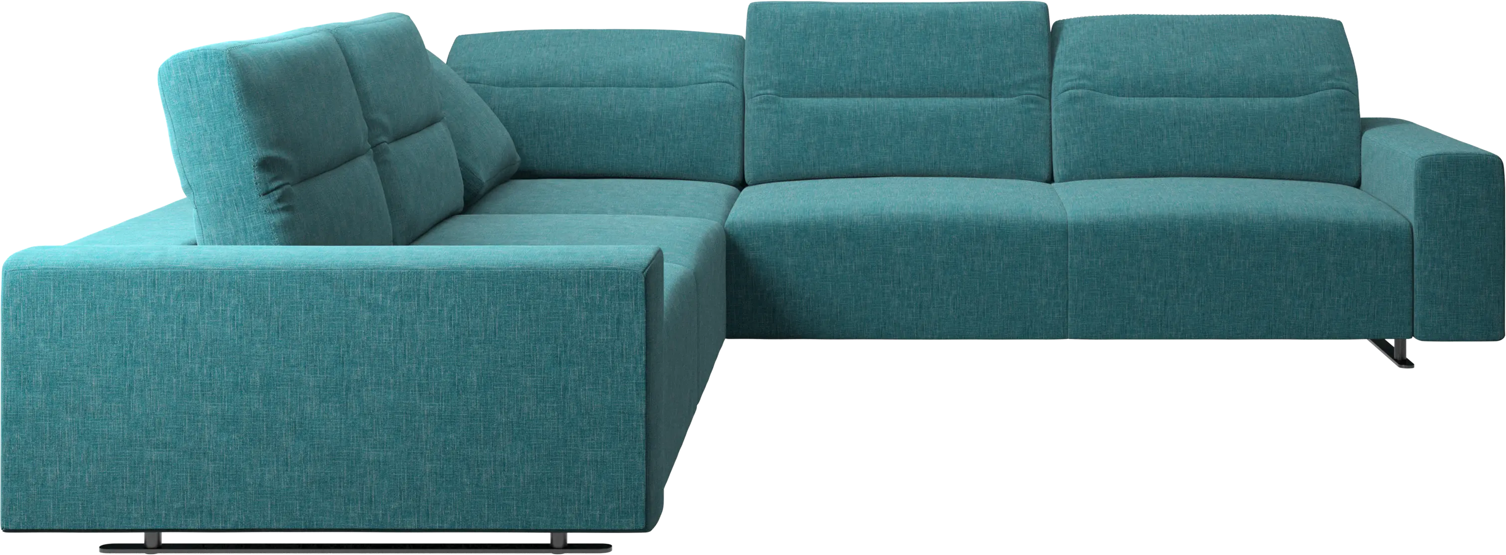 Hampton corner sofa with adjustable back