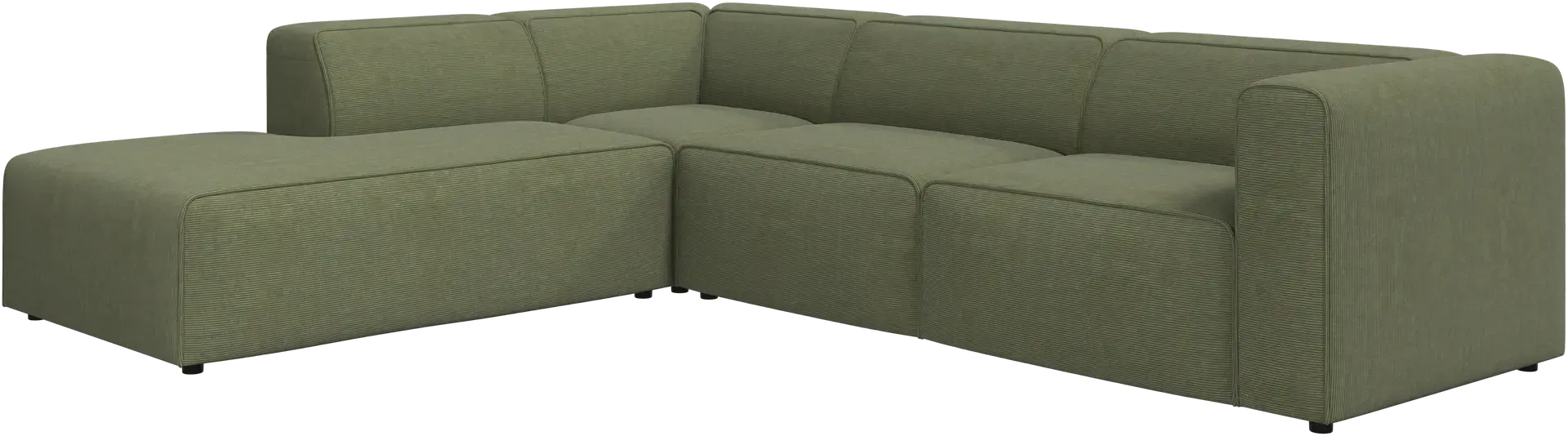 Sofas CARMO Ecksofa mit elektrisch stufenlos verstellbare Sitzfläche (25% Preisvorteil)