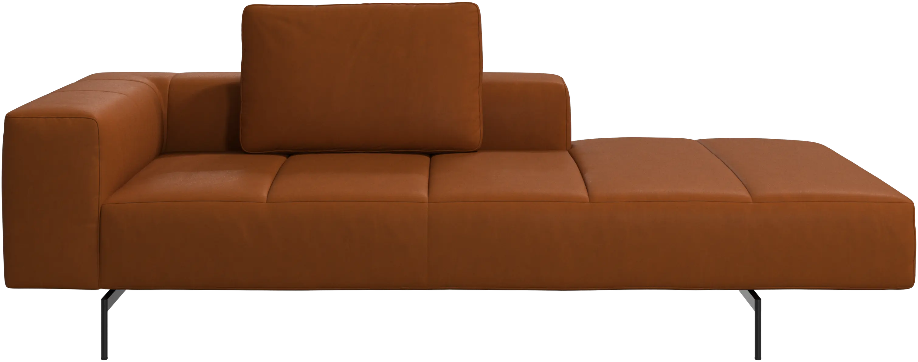 Amsterdam Iounging module for sofa, armrest left, open end right