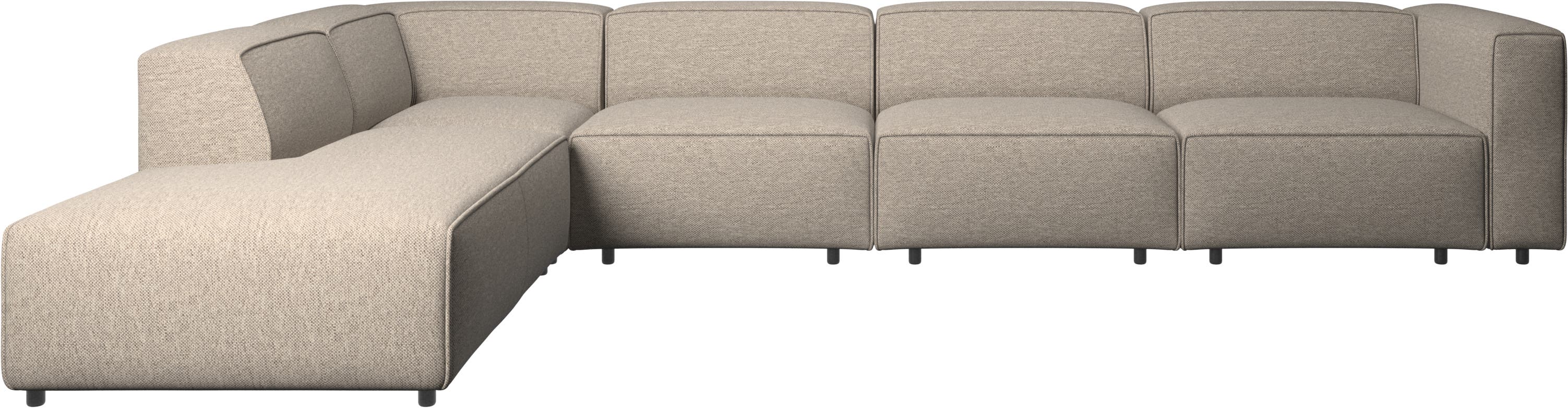 Regulowana narożna sofa Carmo