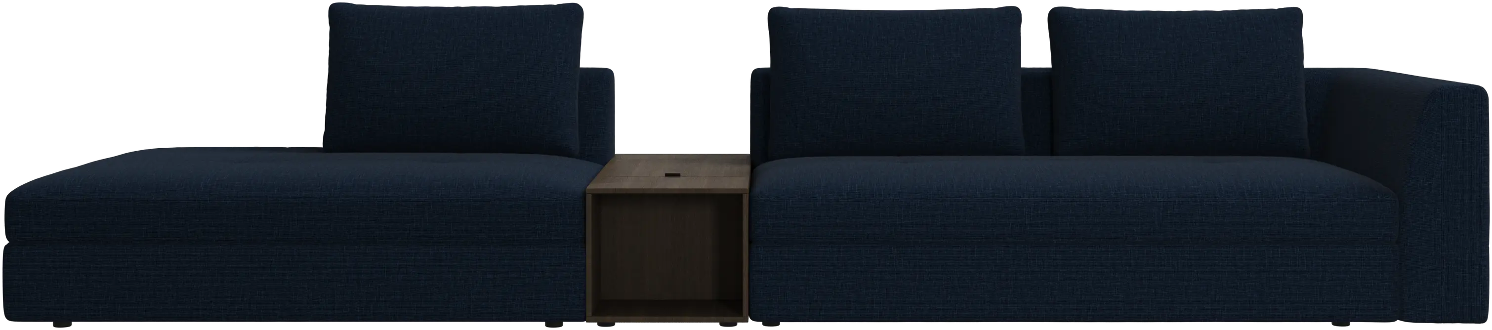 Bergamo 3 seater lounge sofa with storage