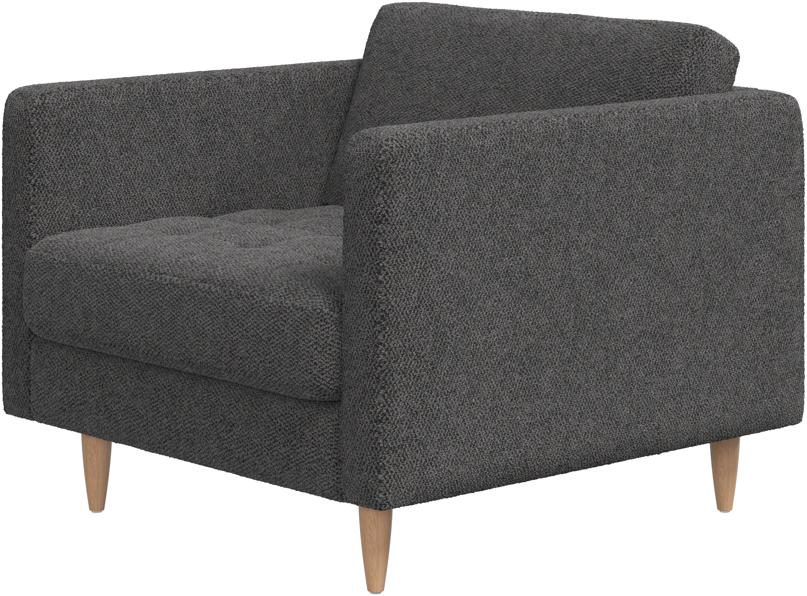 Osaka chair, tufted seat