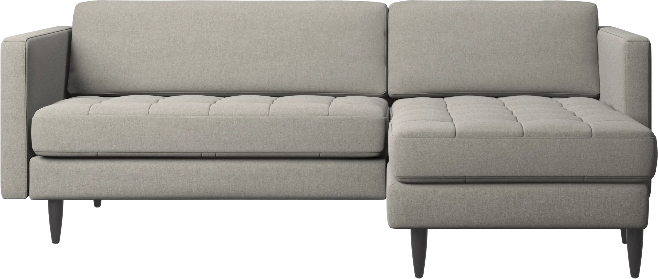 Osaka sofa with resting unit, tufted seat