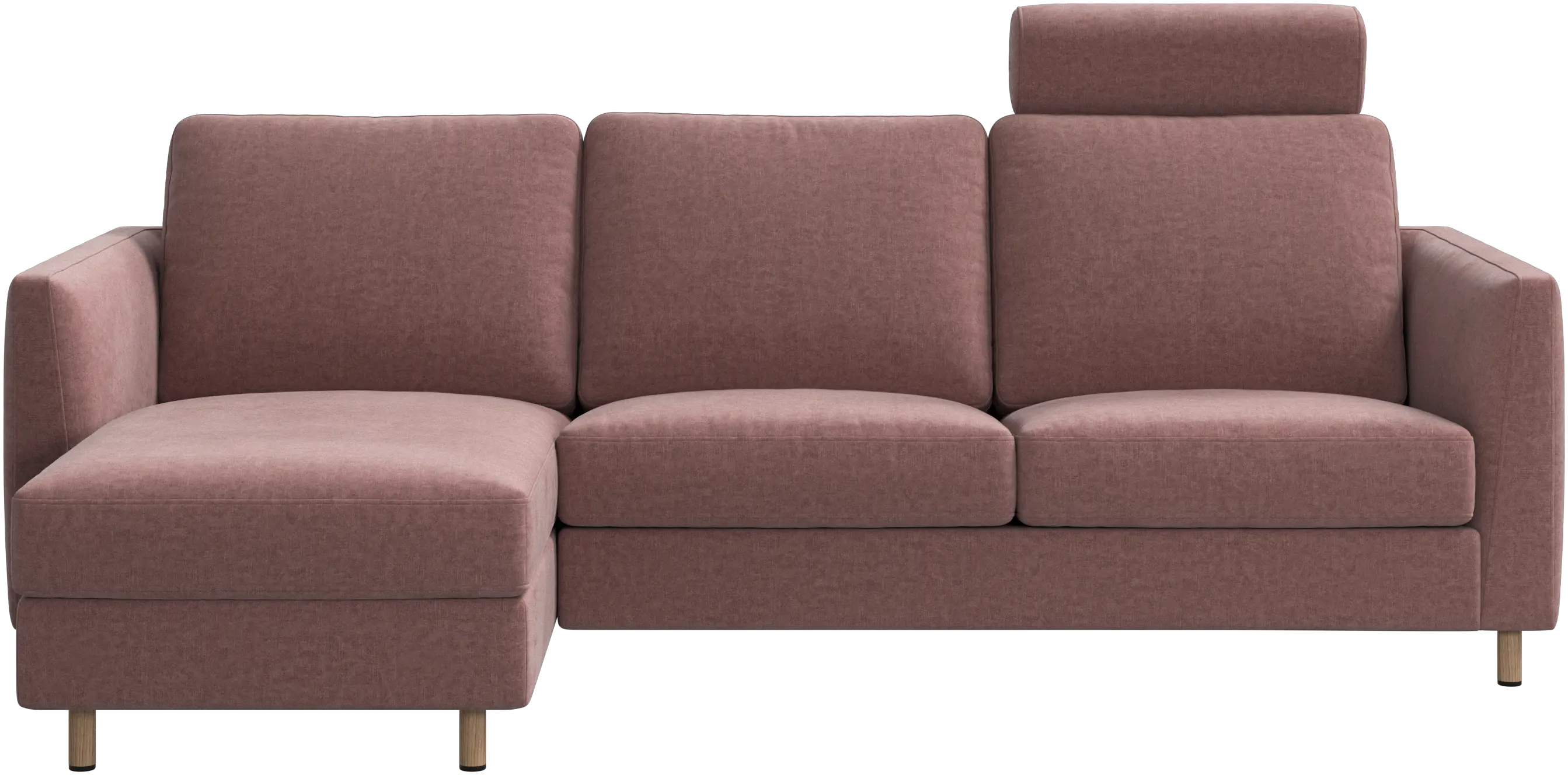 Indivi sofa with chaise longue left