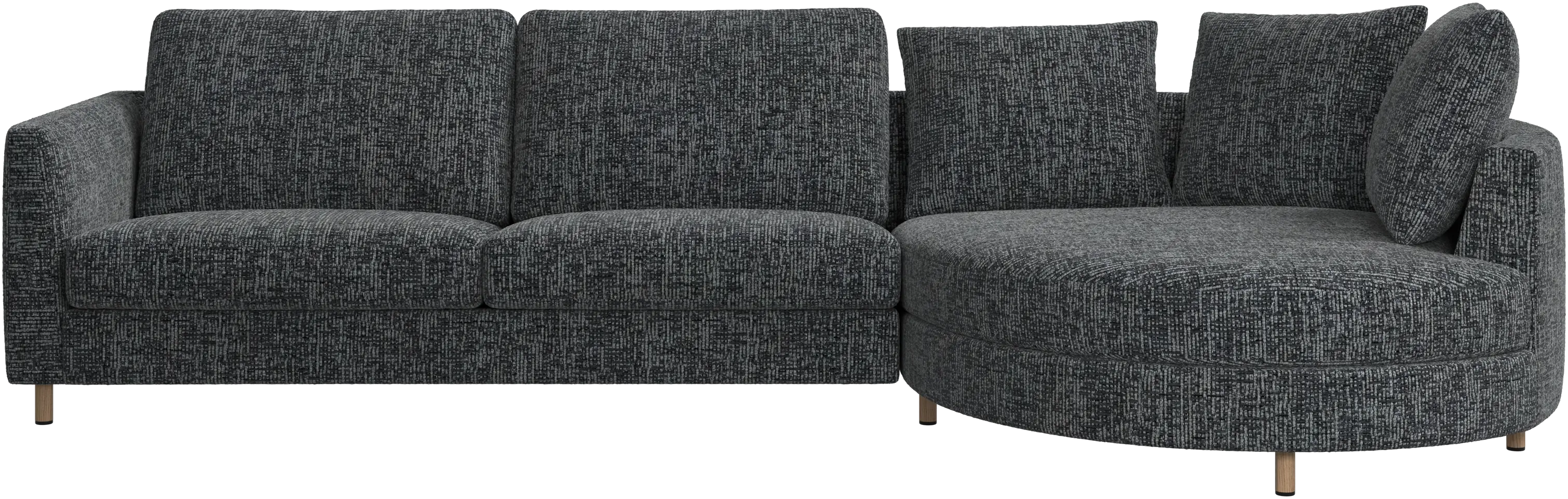 Indivi sofa with chaise longue right