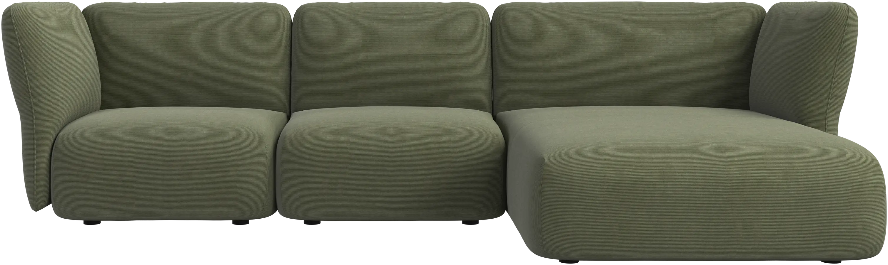Sofá de 2 plazas con chaise longue derecha Paraggi