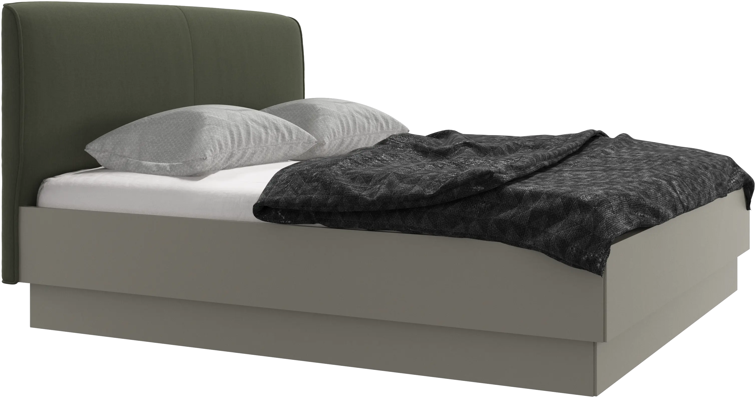 Houston, cama tapizada con almacenamiento