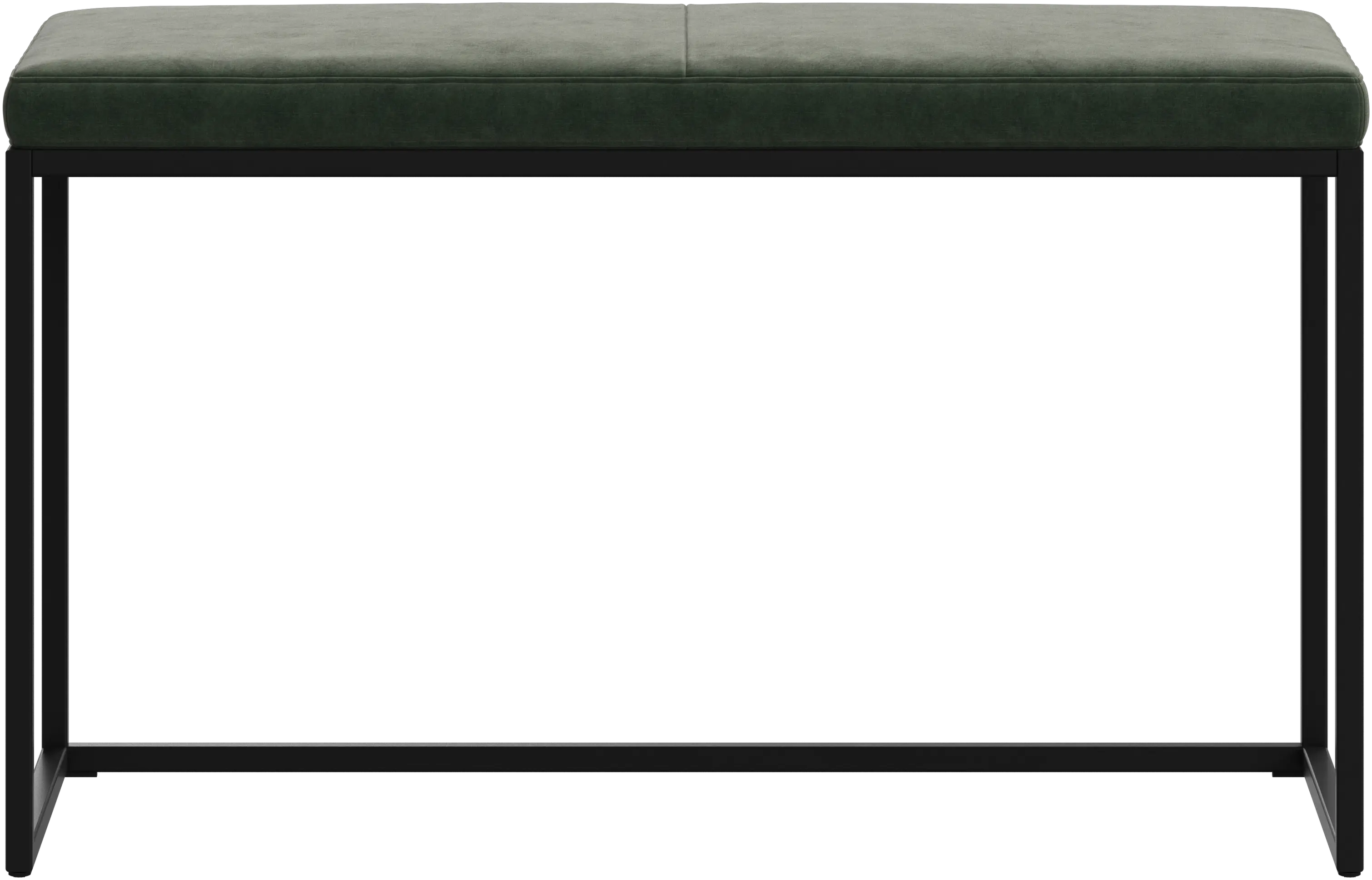 London small bench with cushion