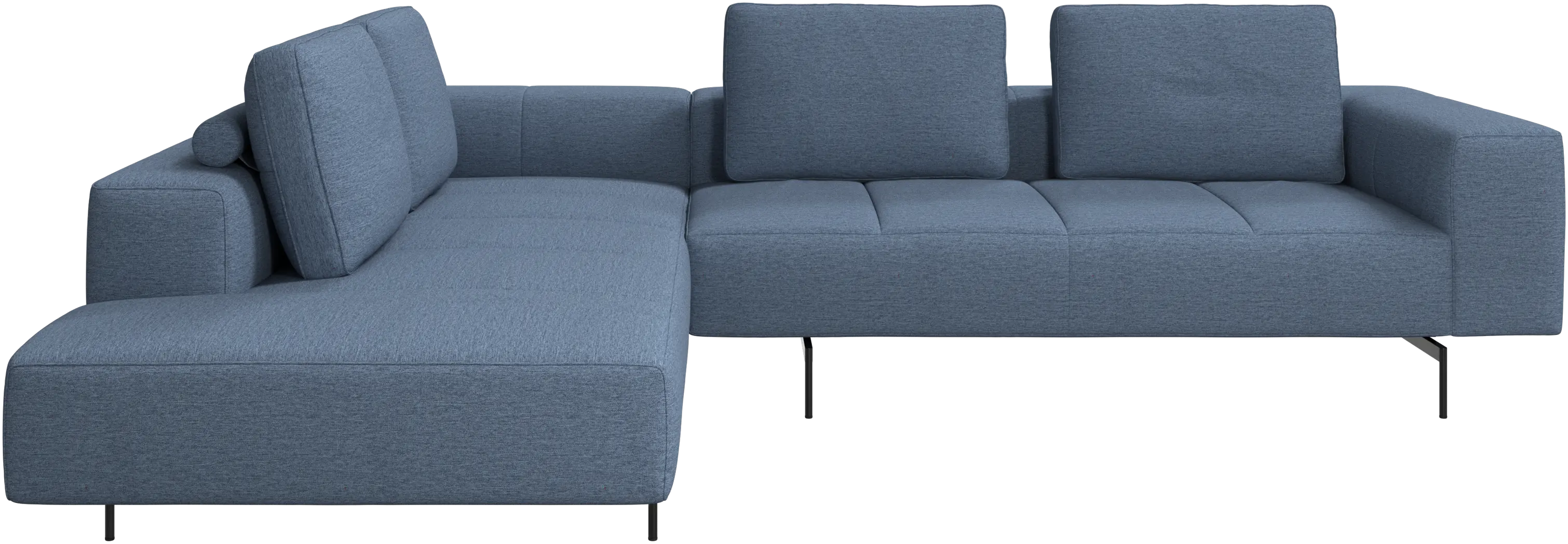 Amsterdam corner sofa with lounging unit