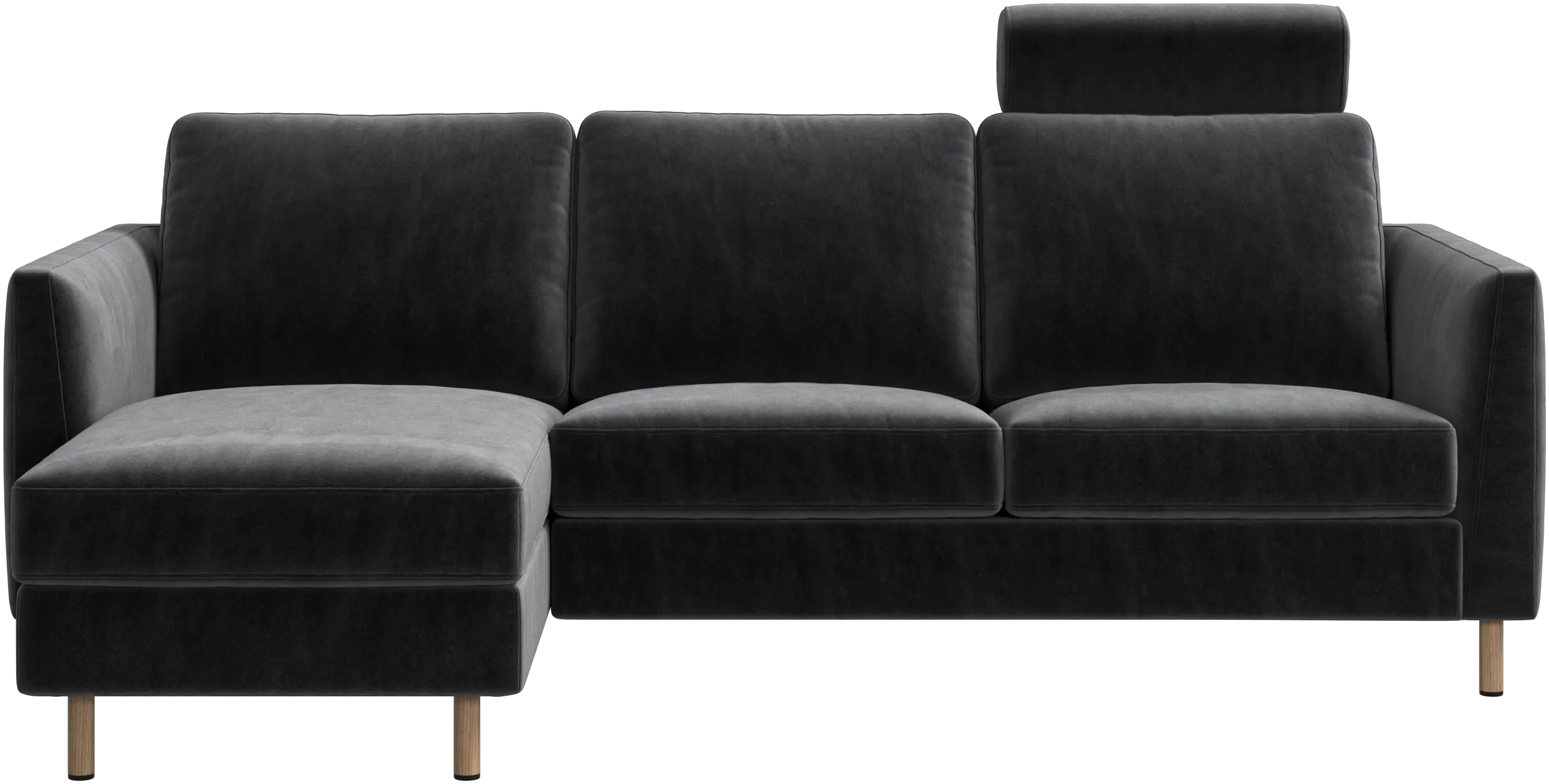 Indivi sofa with chaise longue left