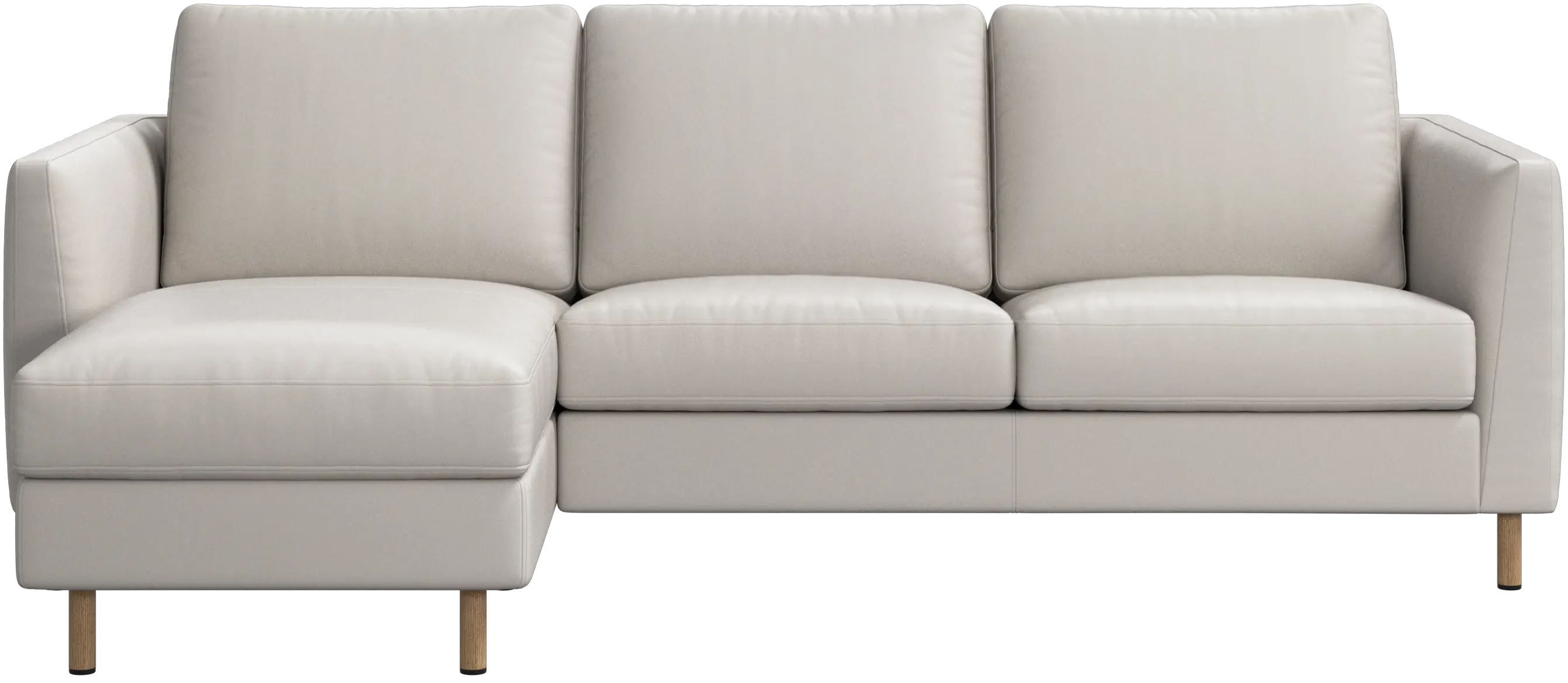 Indivi sofa with chaise longue left