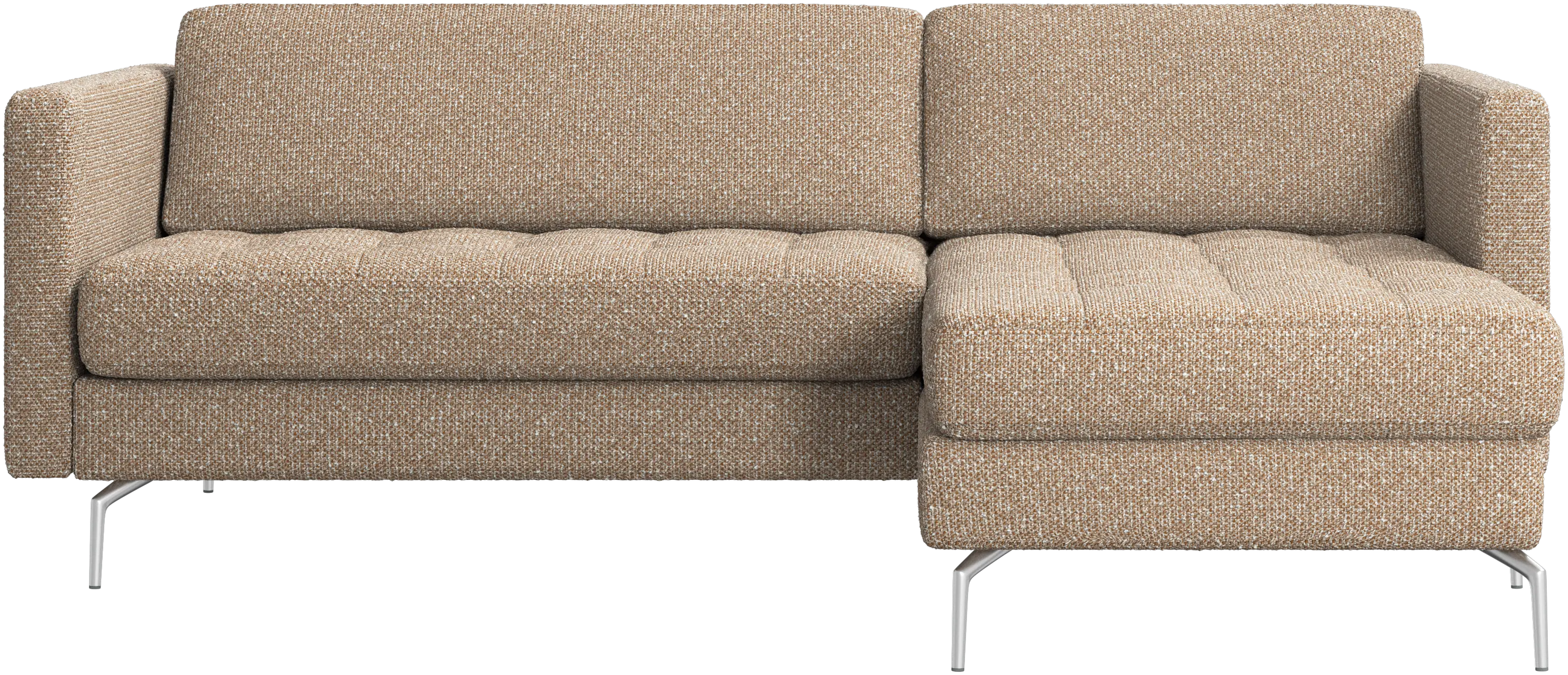 Osaka sofa with resting unit, tufted seat