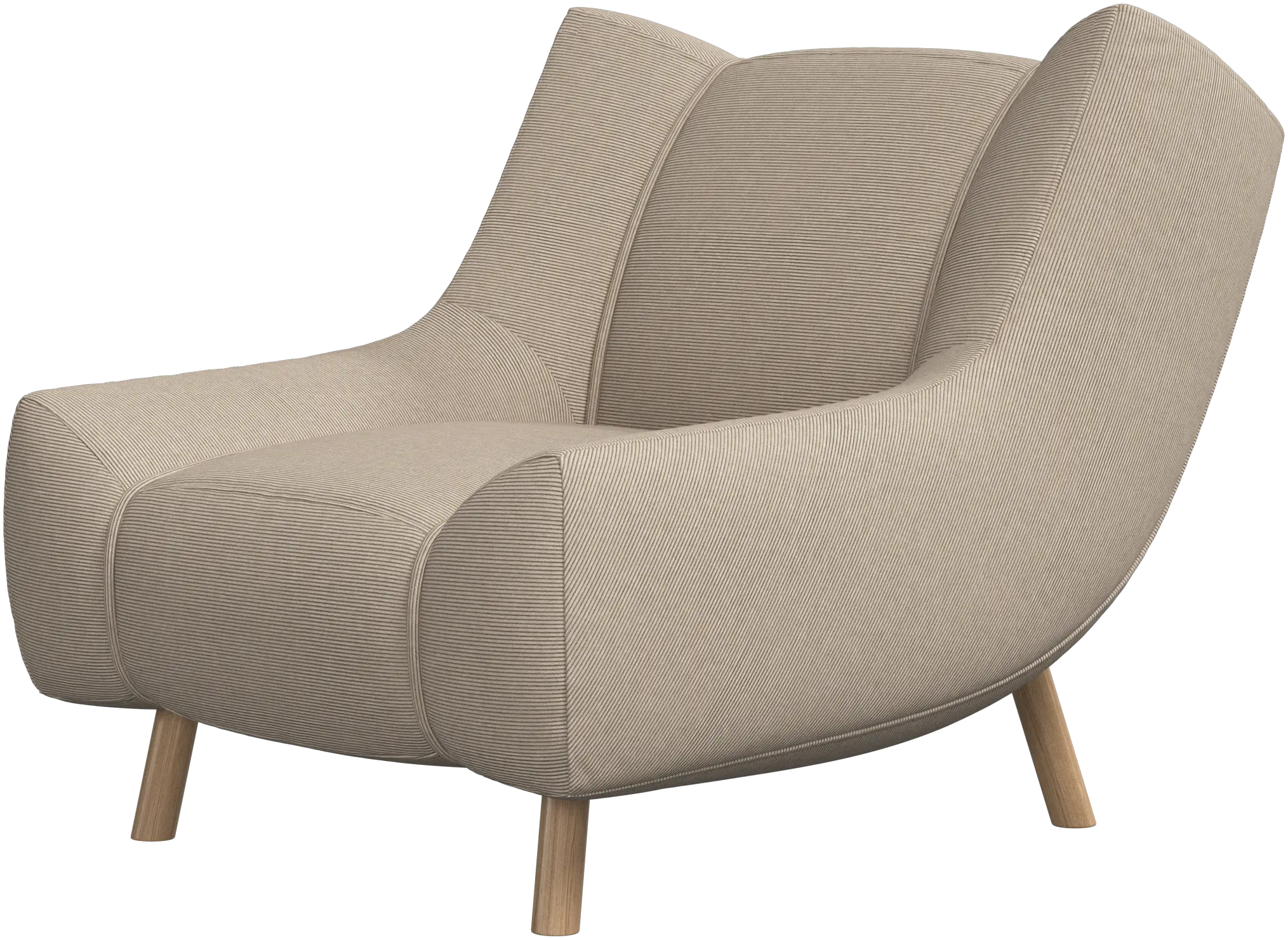 Nawabari chair, wooden leg
