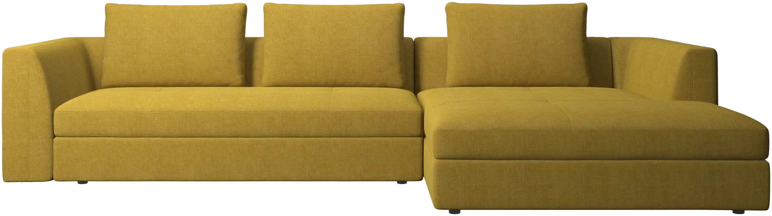 Bergamo sofa with resting unit