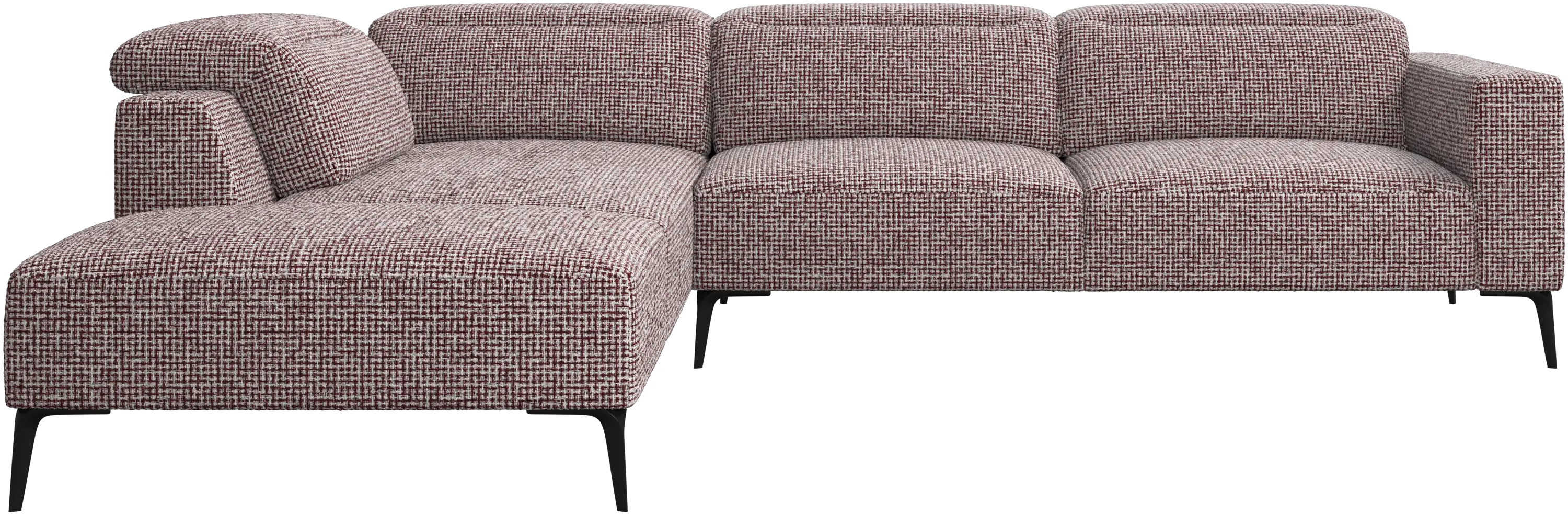 Zürich corner sofa with lounging unit