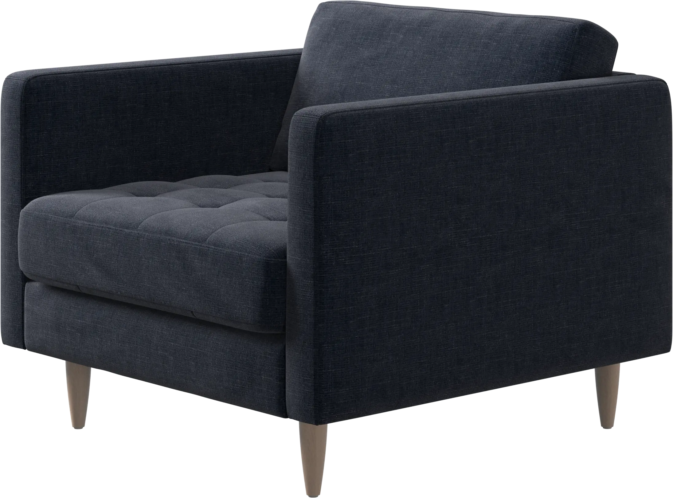 Osaka chair, tufted seat