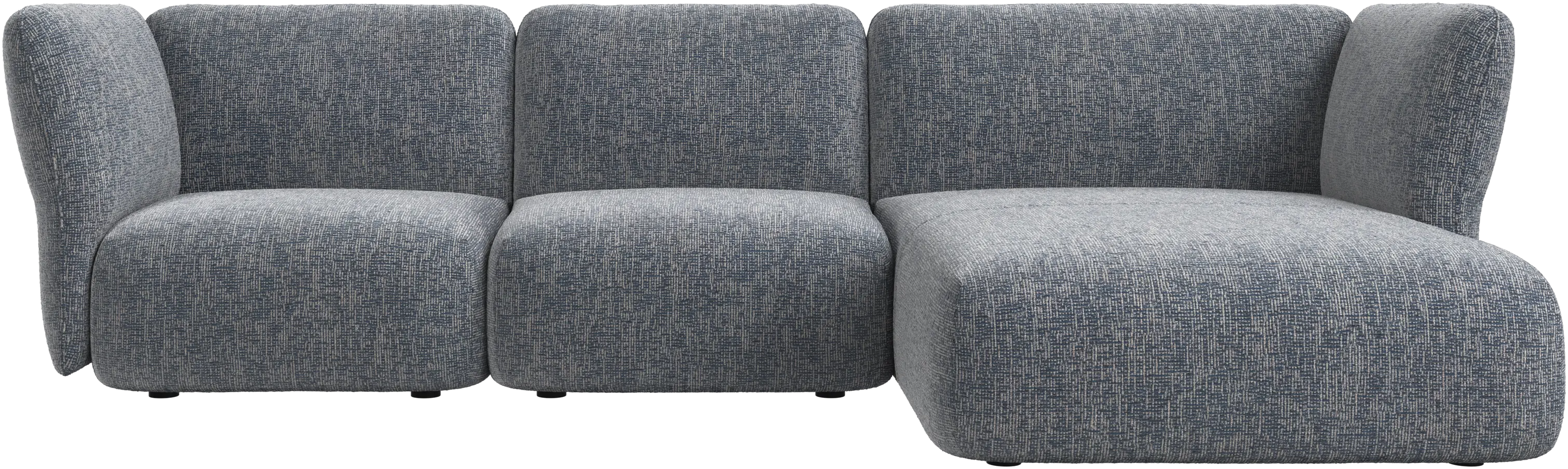 Paraggi 2-seater with chaise longue right
