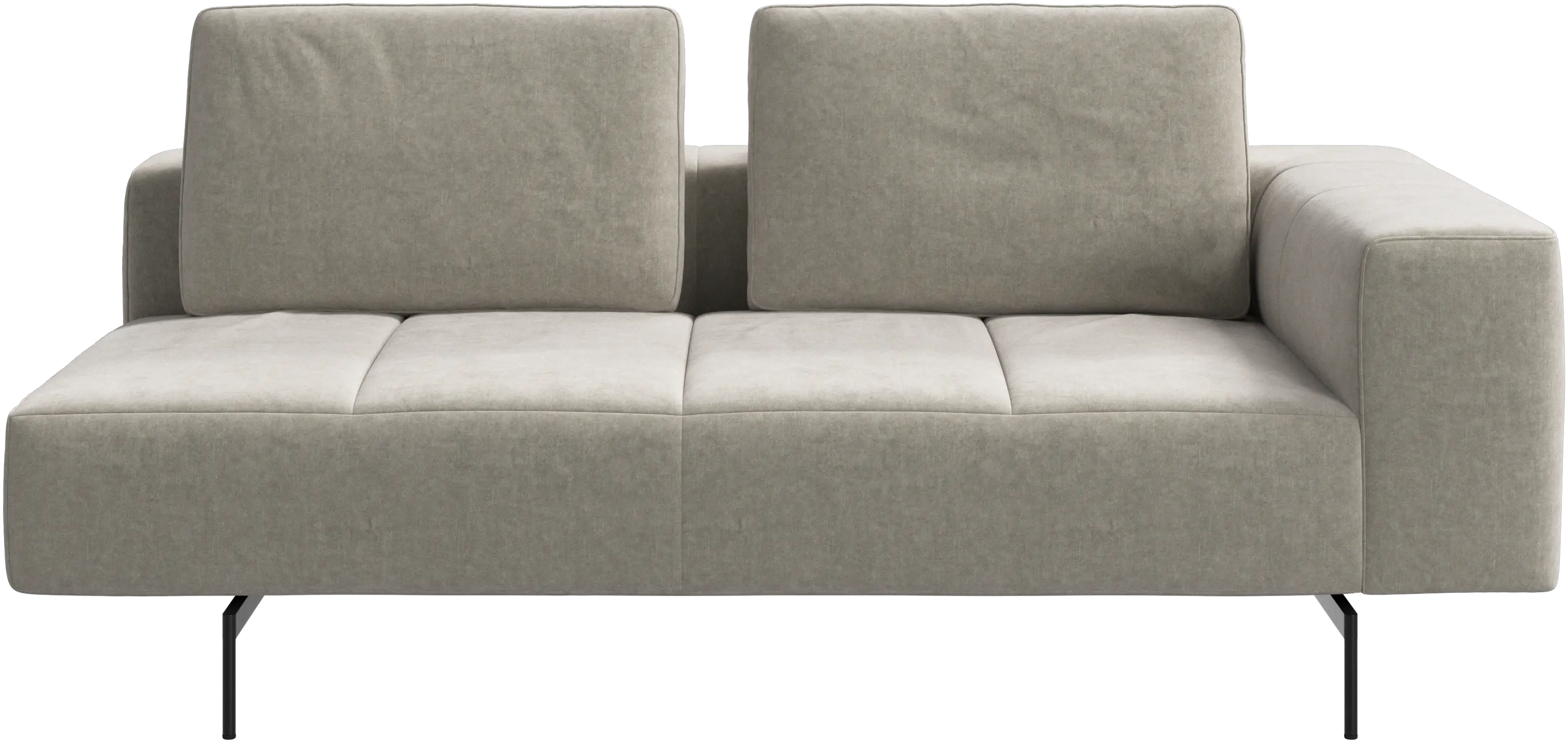 Amsterdam 2.5 seating module, armrest right sofa