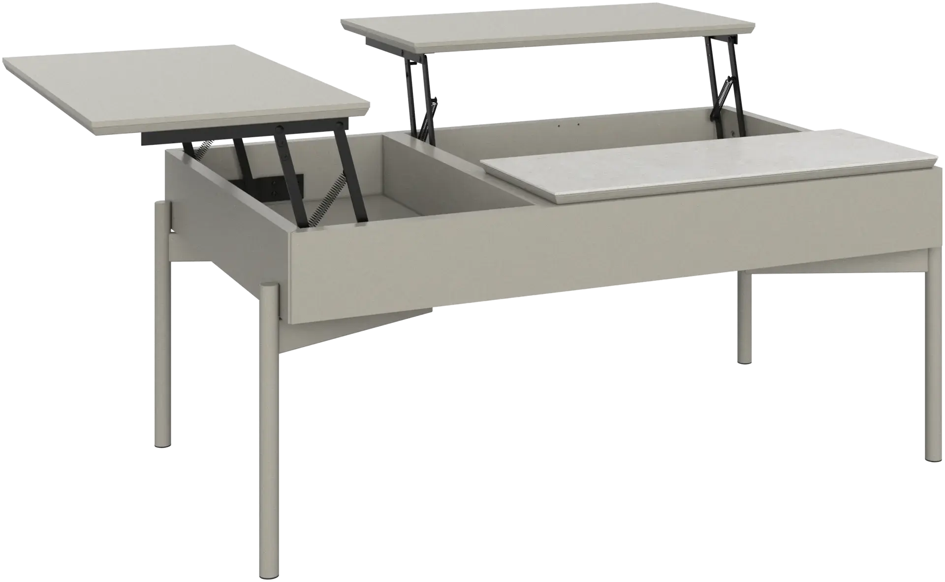 Coffee tables Chiva funktionaler Couchtisch mit Ablage ( Preisvorteil 30% )