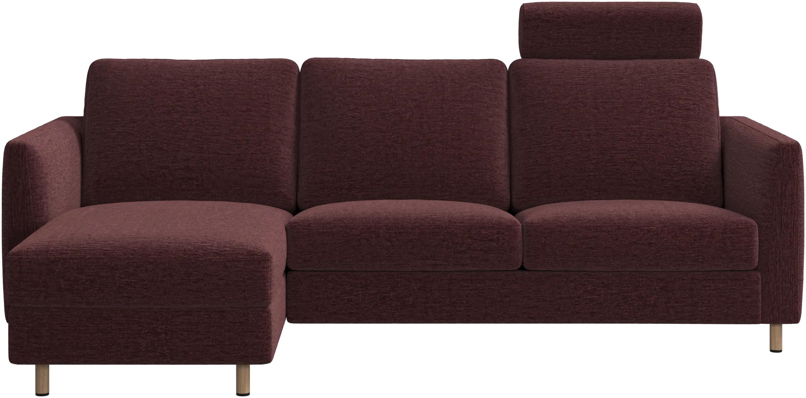 Indivi sofa with chaise longue left