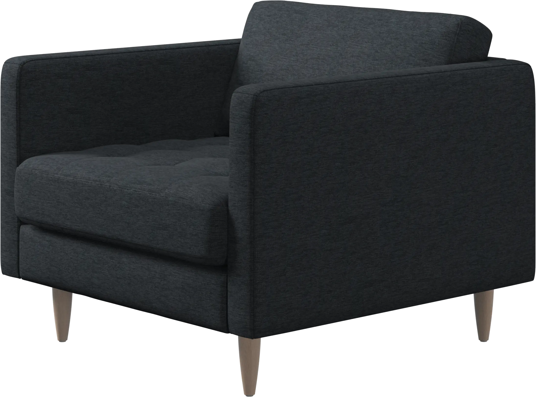 Osaka chair, tufted seat