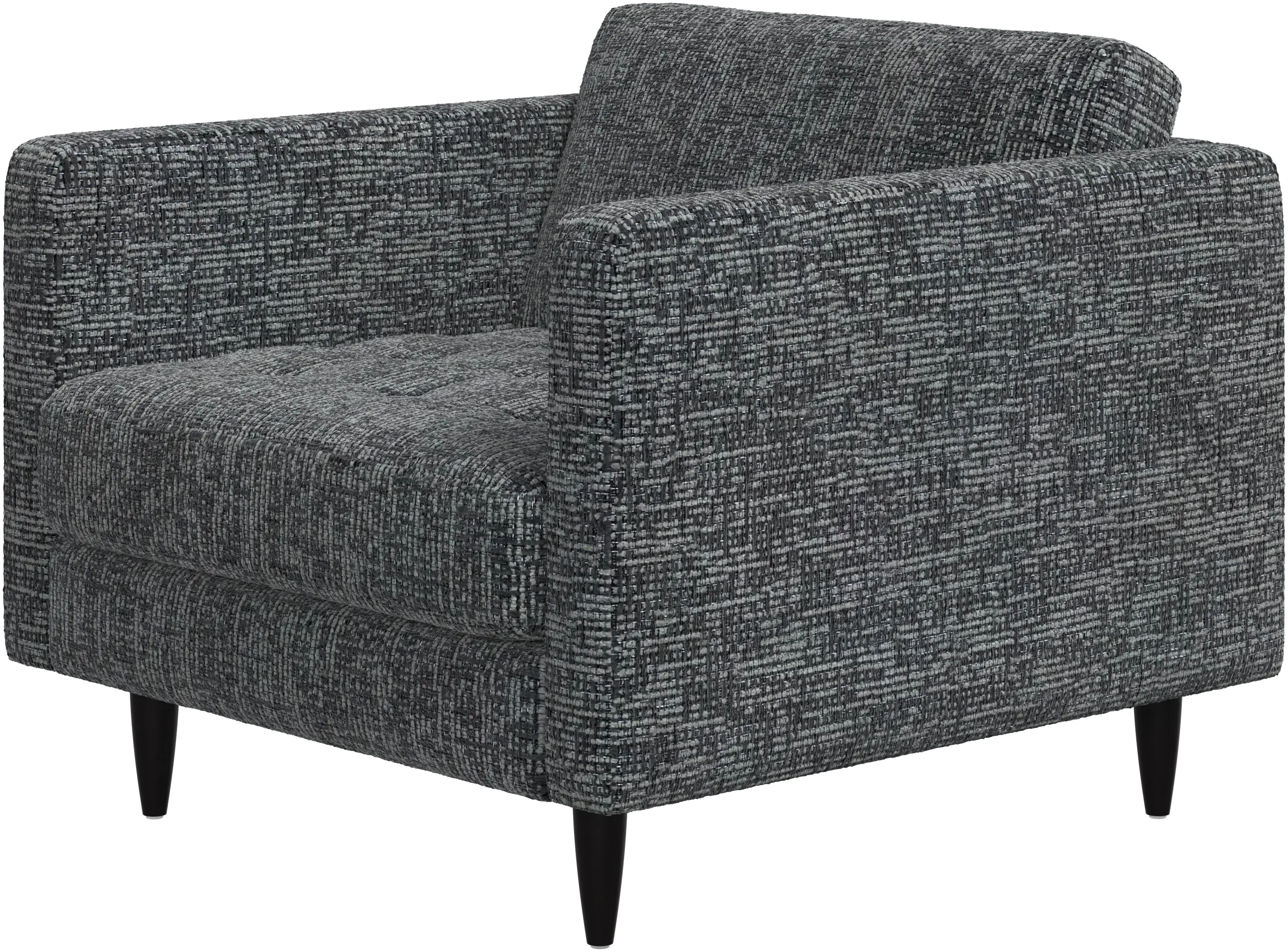 Osaka chair, tufted seat
