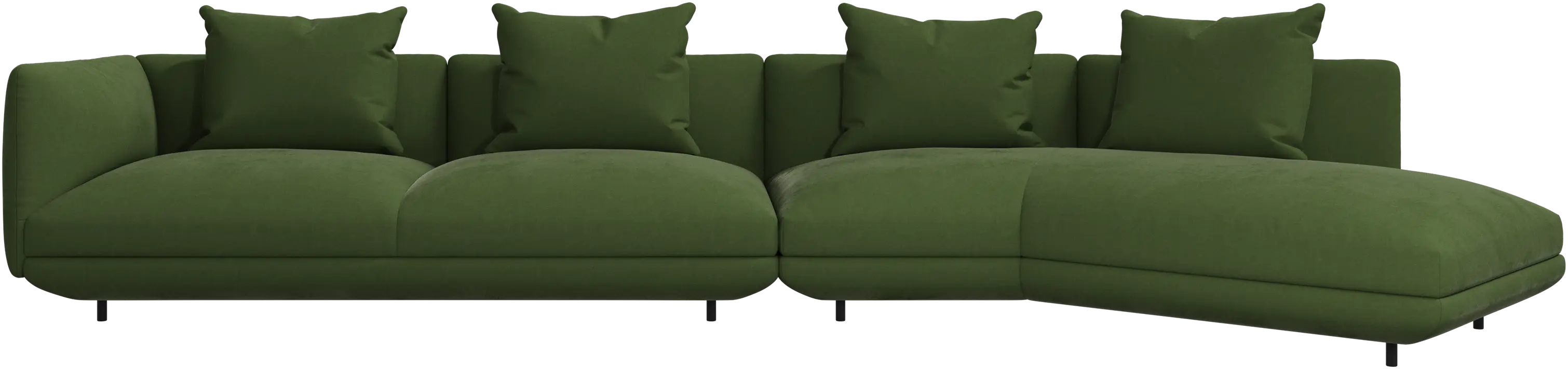 Sofá chaise lounge Salamanca de 4 lugares