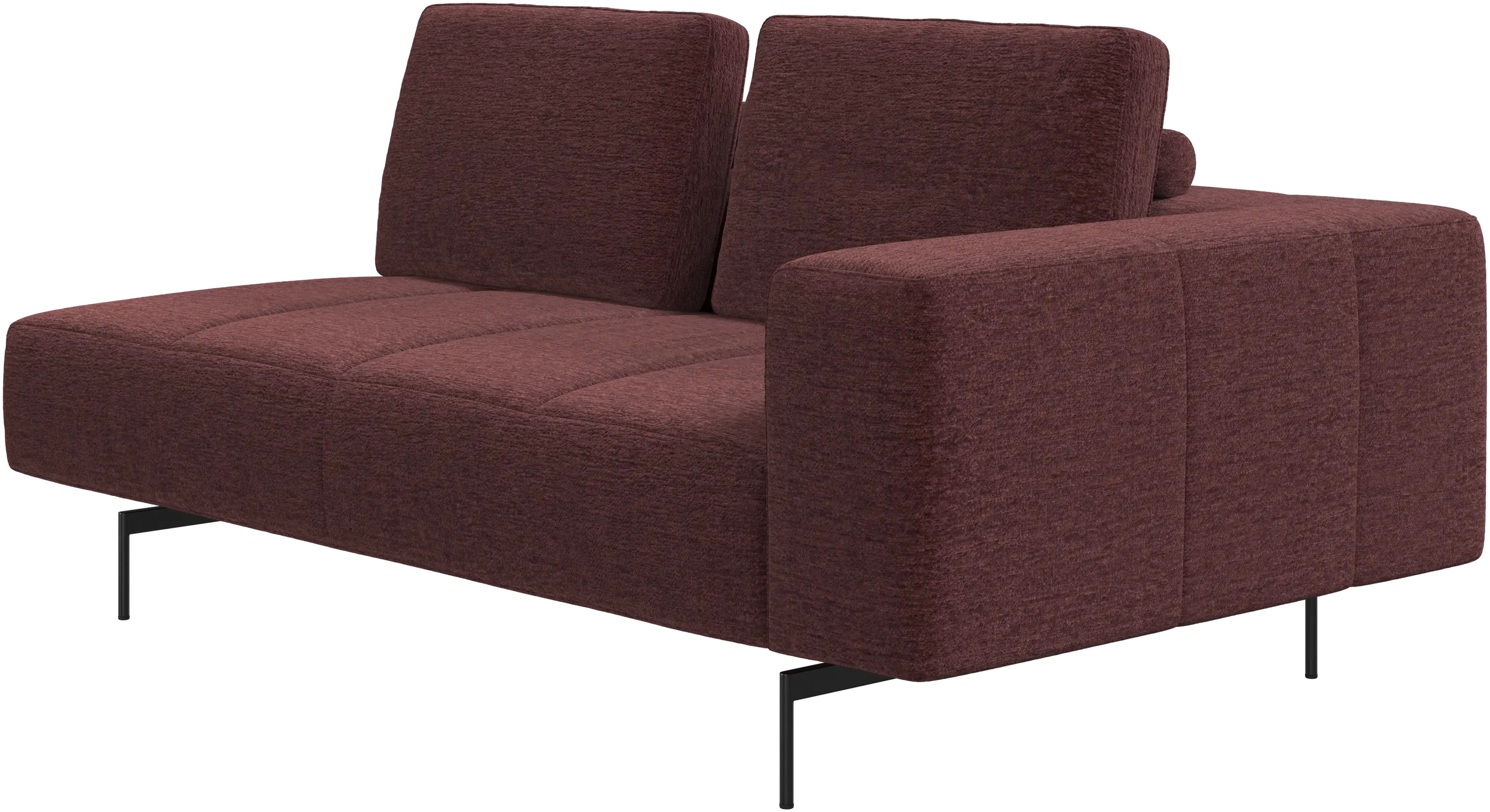 Amsterdam 2.5 seating module, armrest right sofa