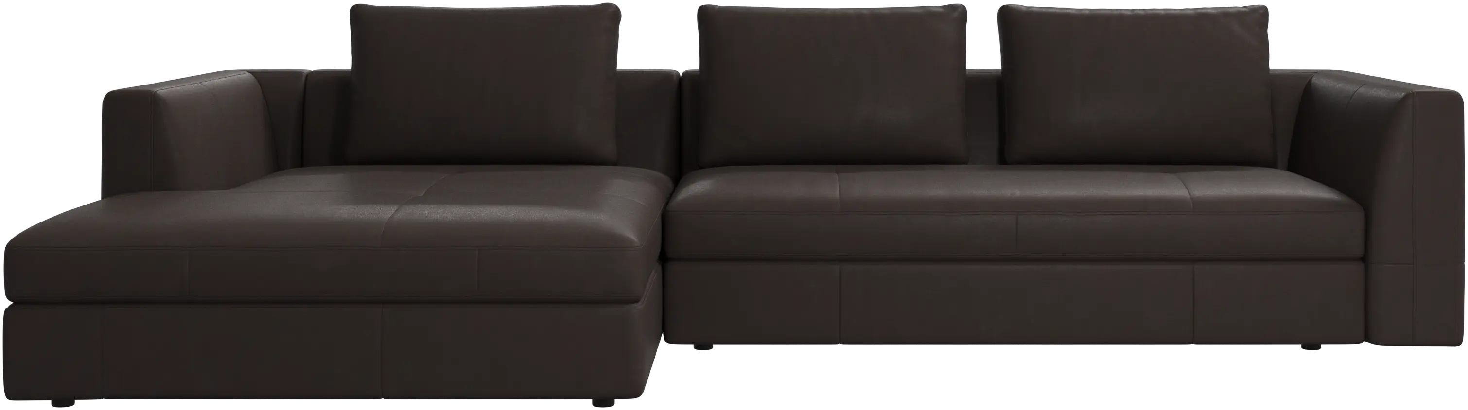 Bergamo sofa with resting unit
