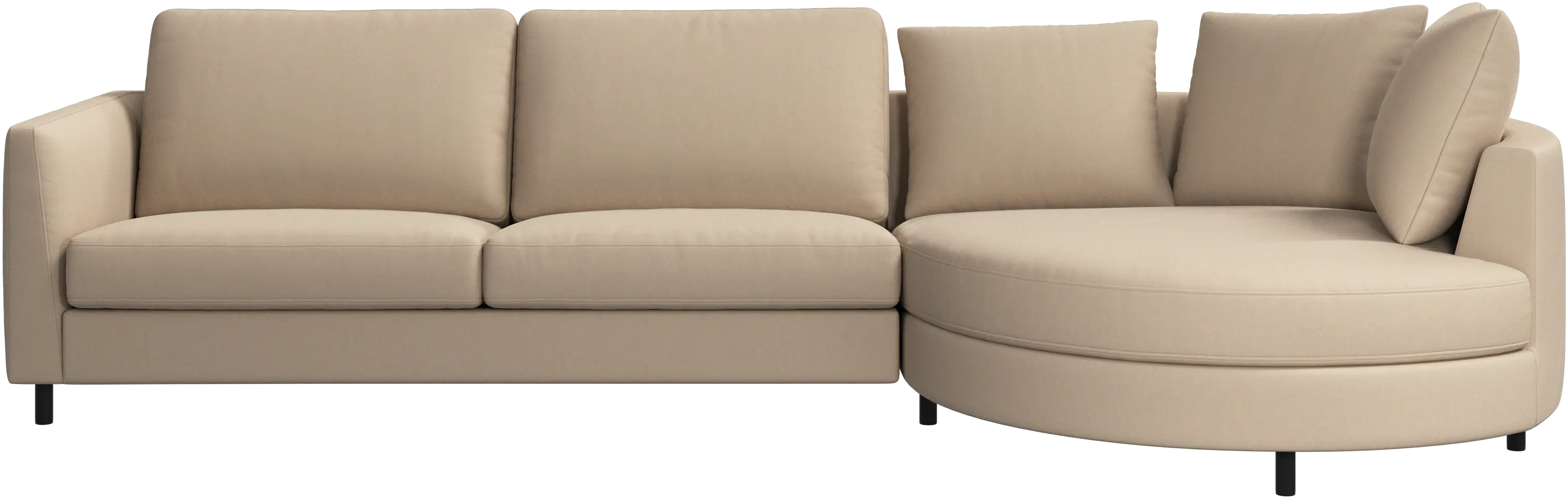 Indivi sofa med sjeselong, høyre