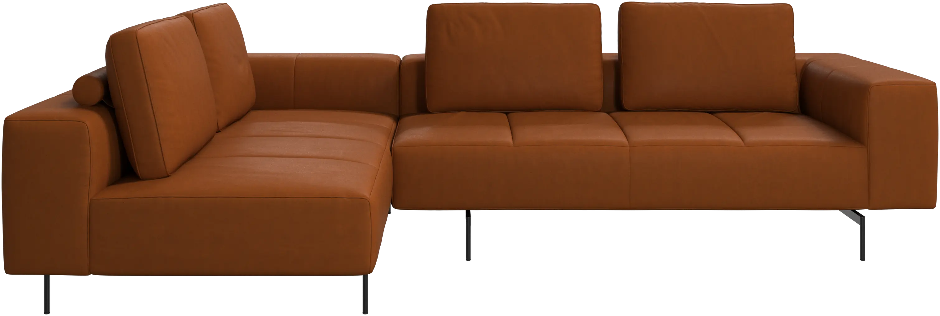 Amsterdam corner sofa with lounging unit