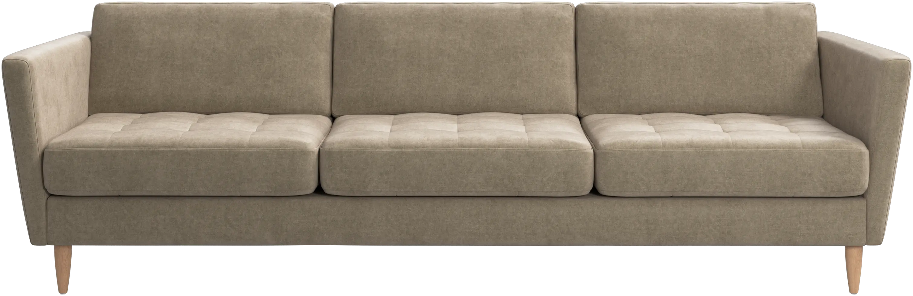 Osaka sofa, tufted seat