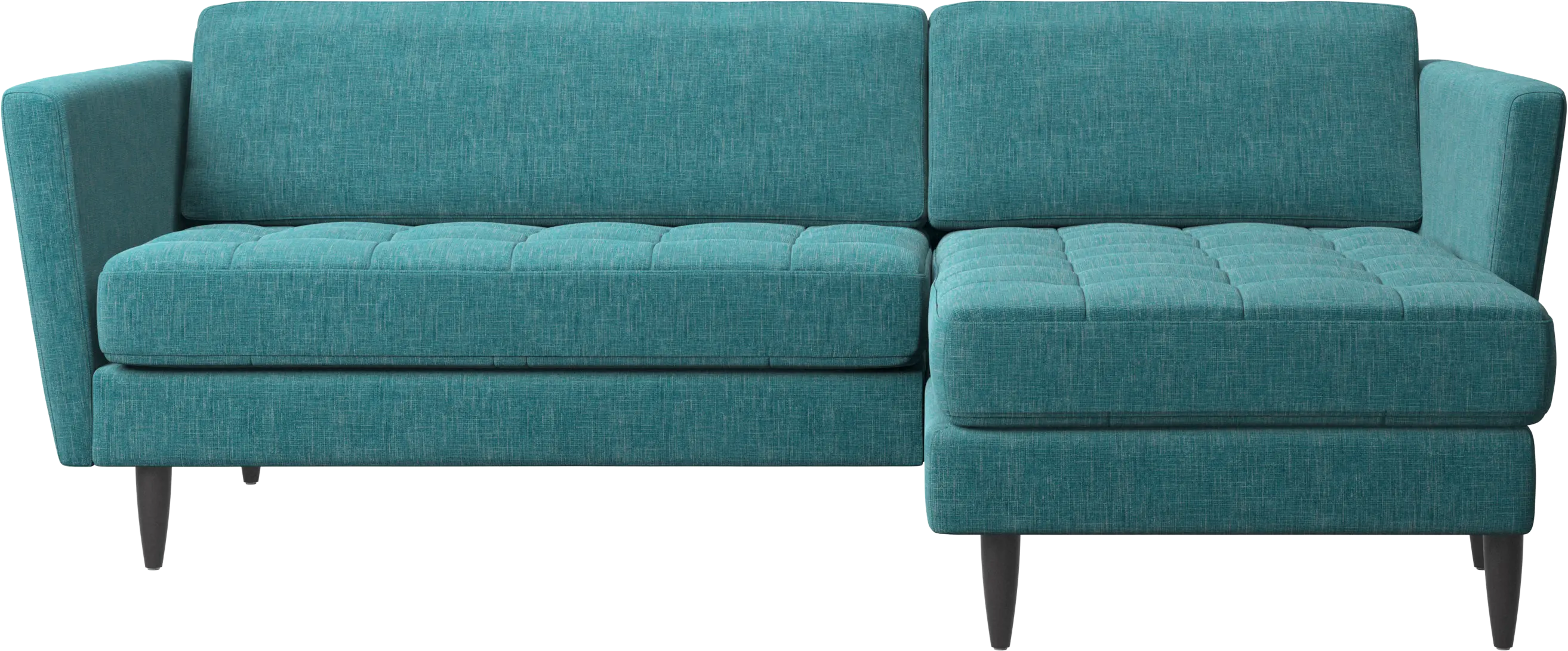 Osaka sofa with resting unit, tufted seat