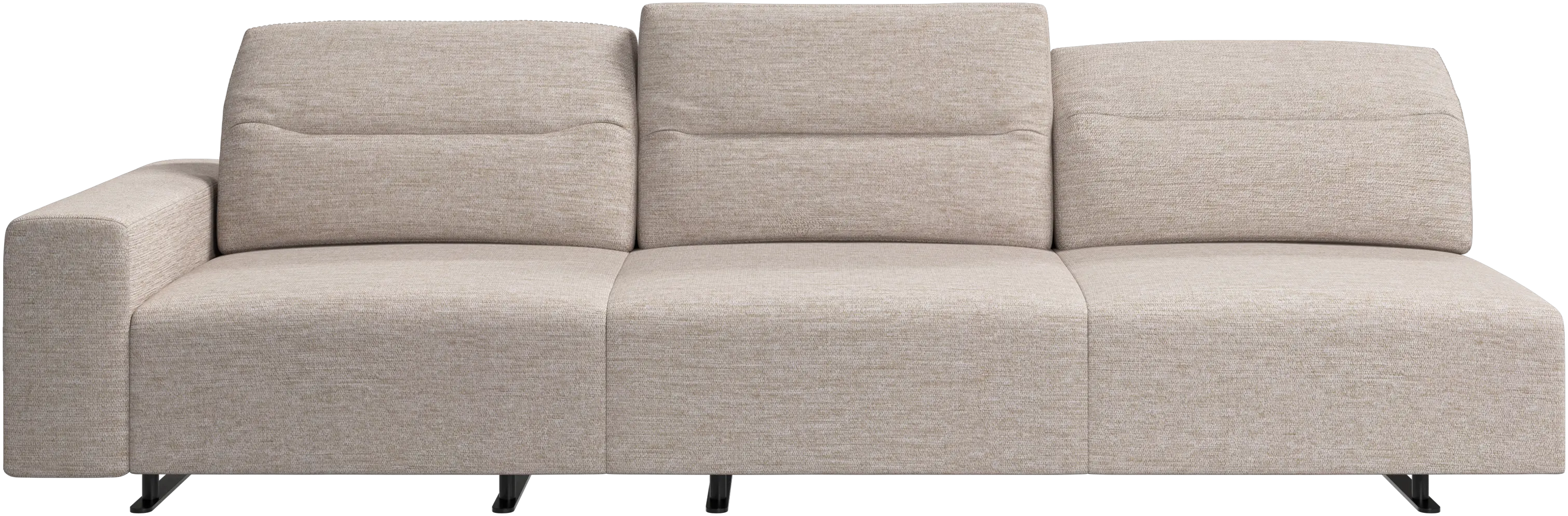Hampton sofa with adjustable back