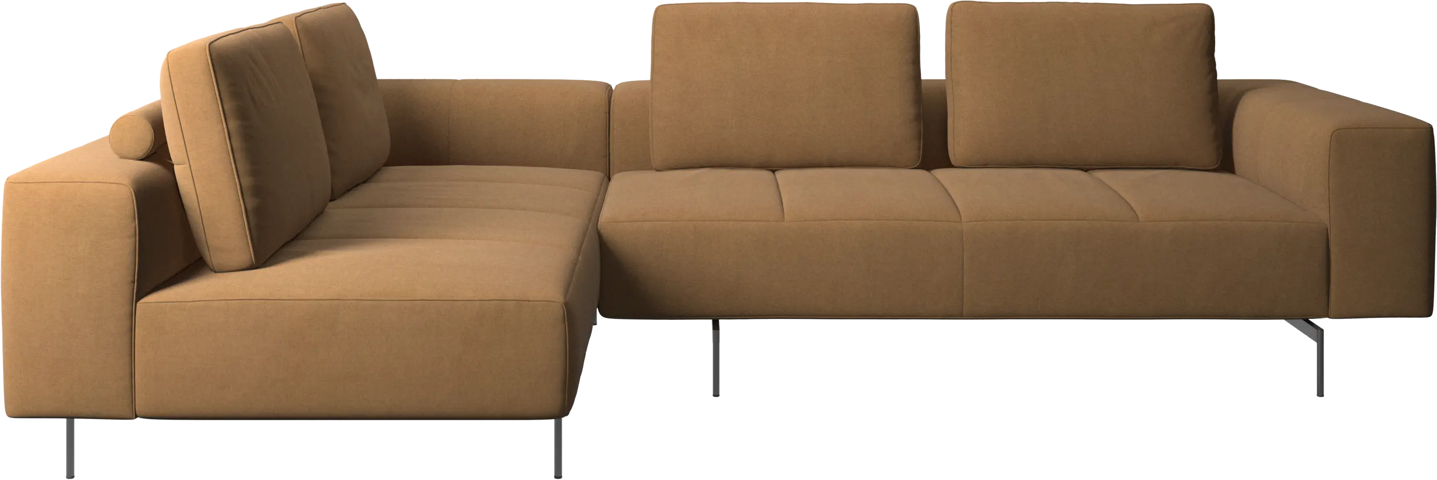 Amsterdam corner sofa with lounging unit