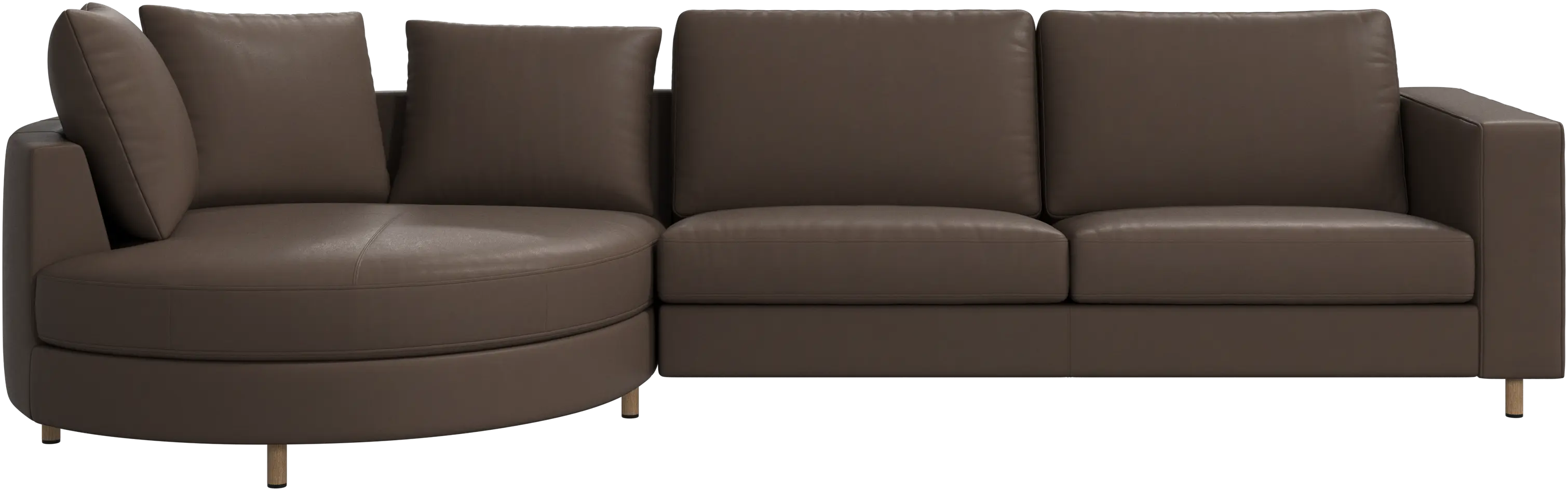 Indivi sofa with chaise longue left