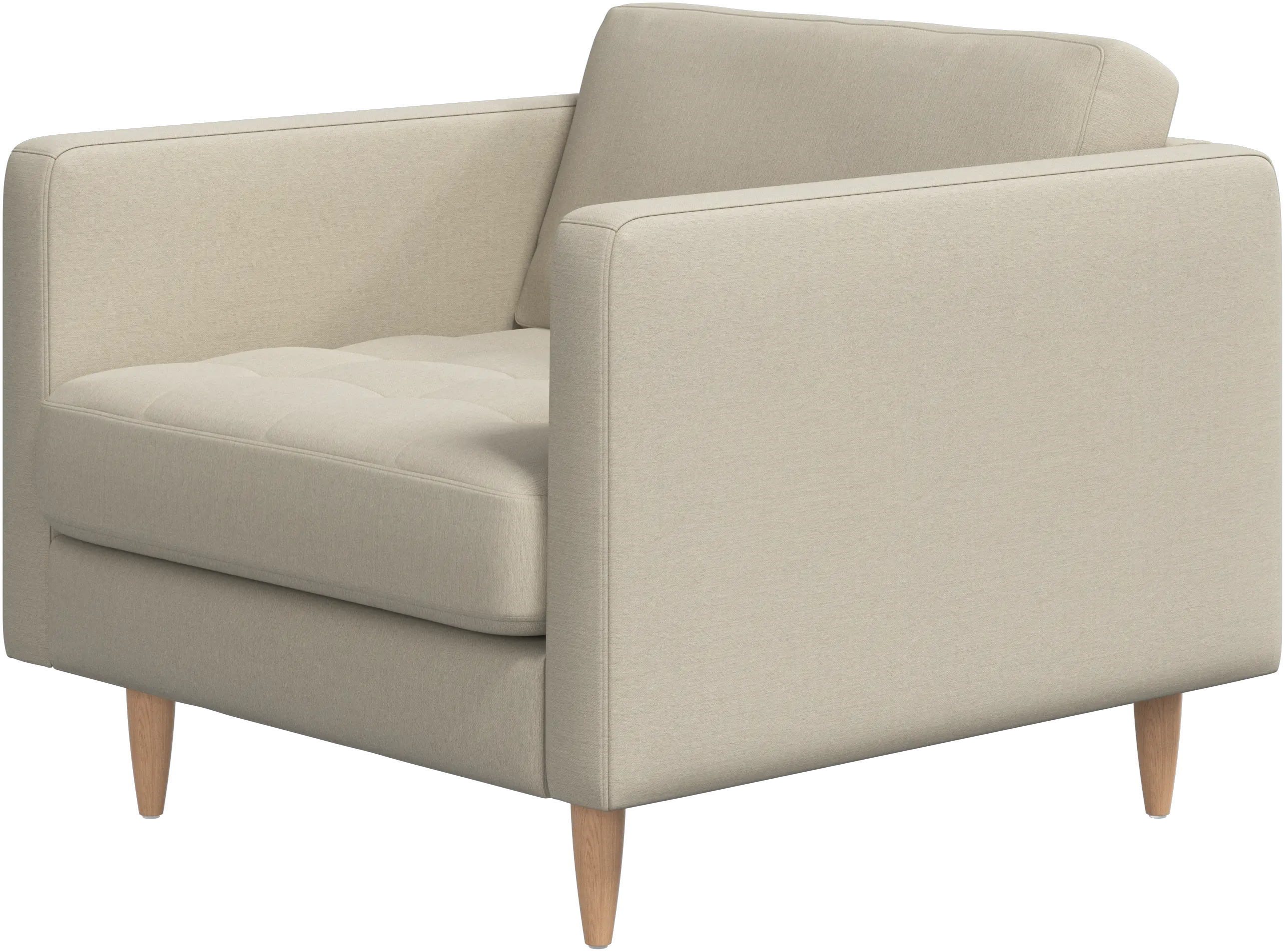 Osaka chair, tufted seat