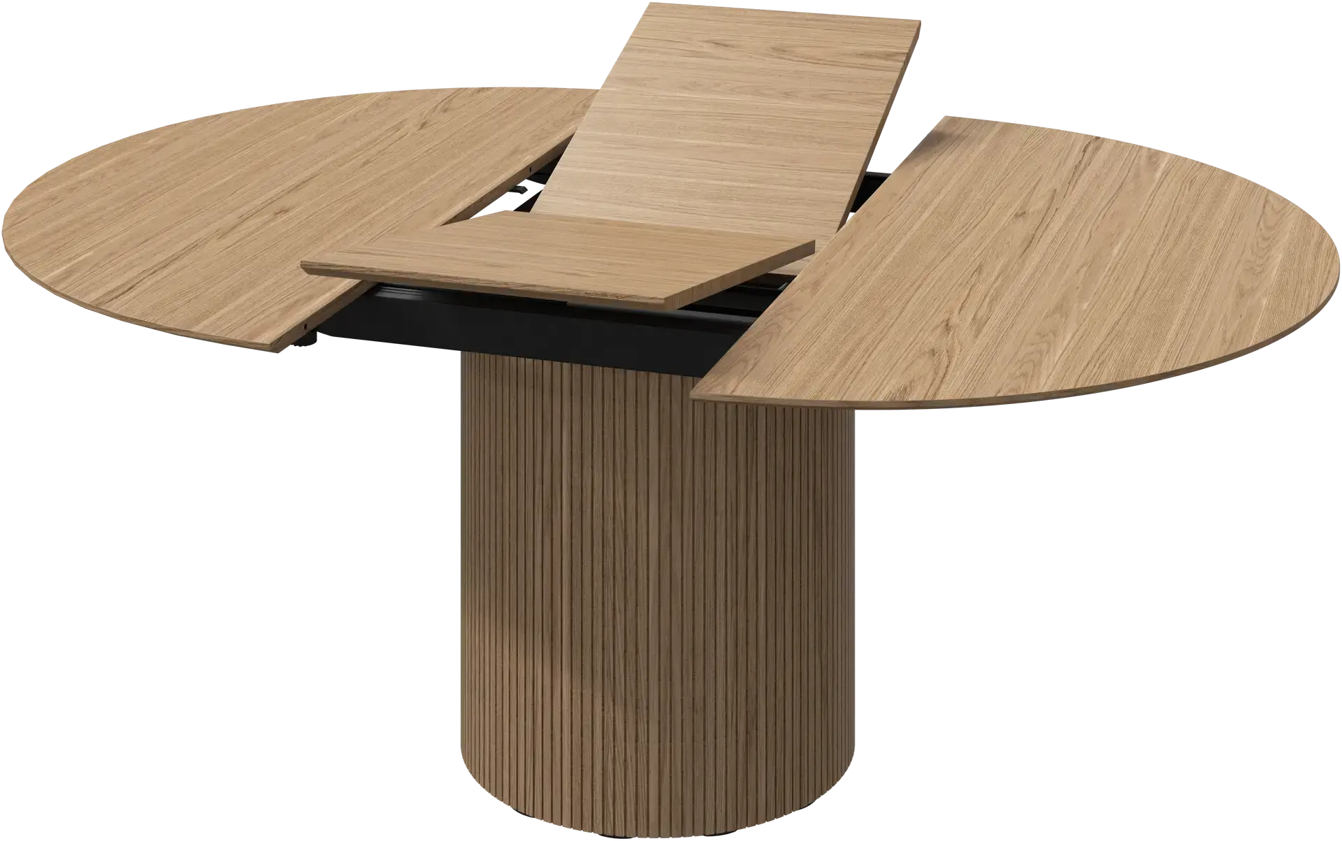 Dining tables SANTIAGO, RETRACTABLE DINING TABLE ROUND.