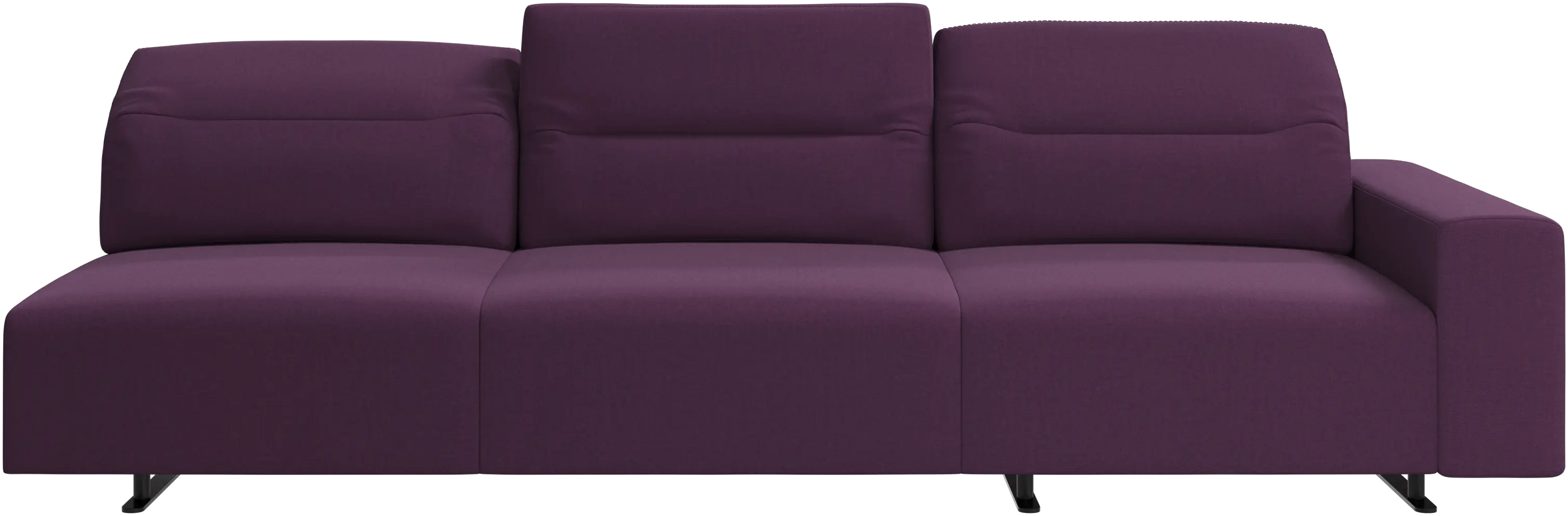 Hampton Sofa mit verstellbarer Rückenlehne und Stauraum auf der rechten Seite