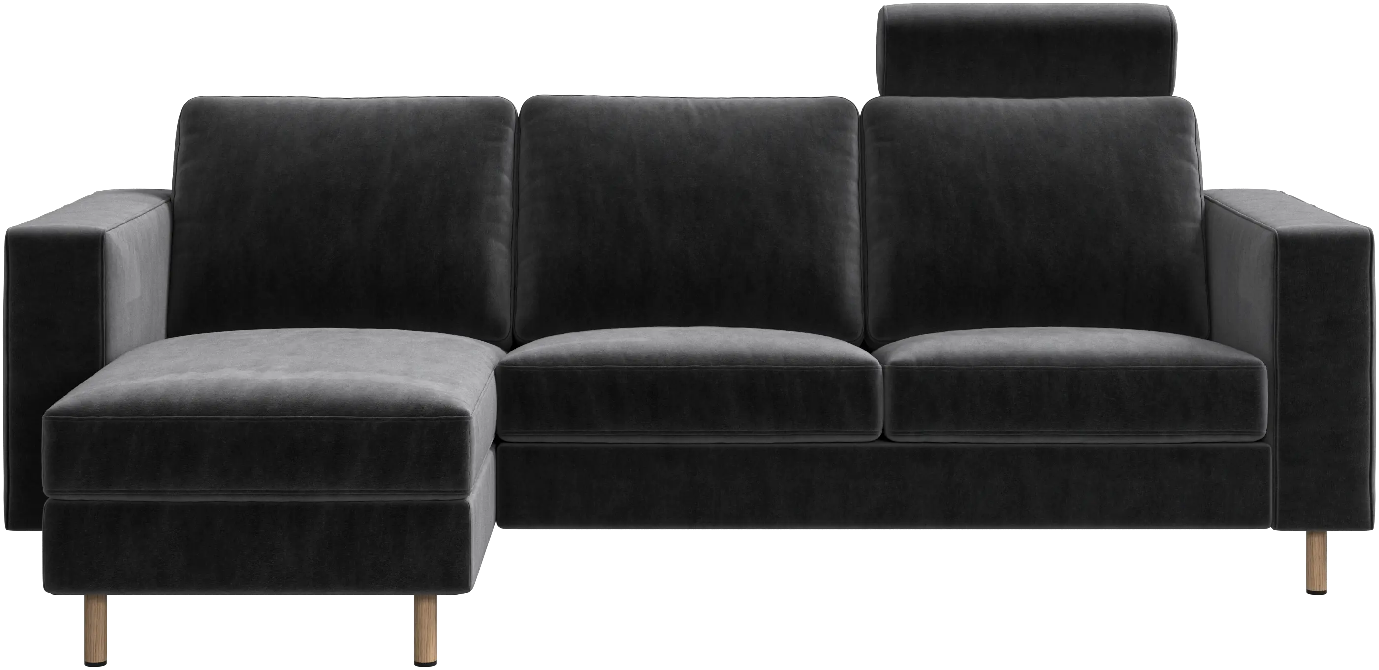 Indivi sofa with chaise longue left