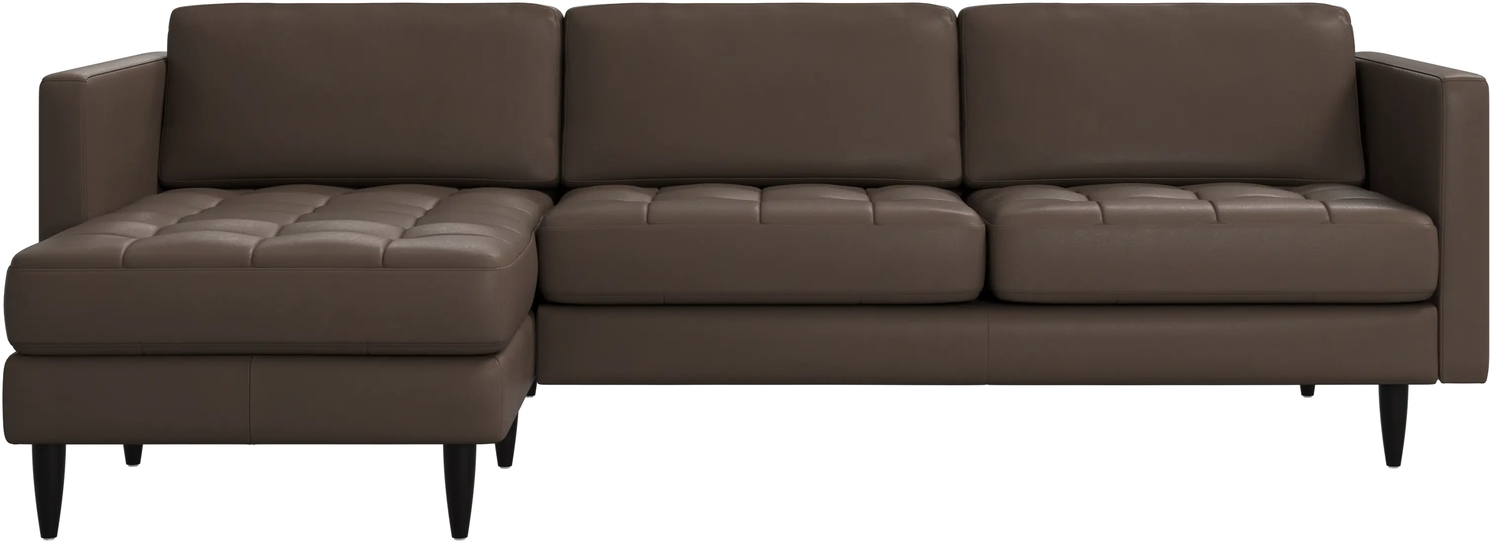 Osaka sofa with resting unit, tufted seat