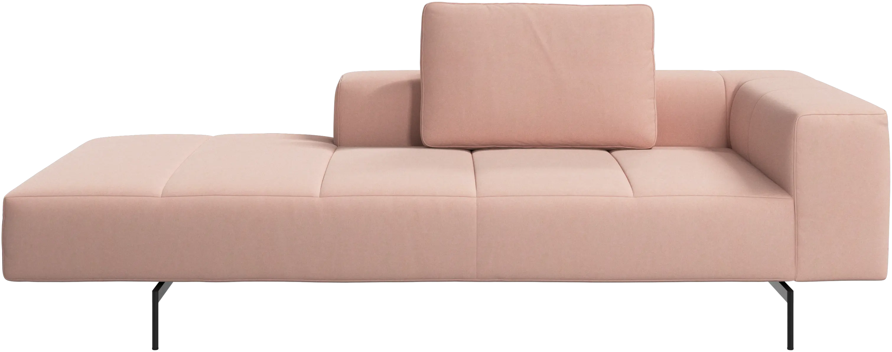 Amsterdam Iounging module for sofa, armrest right, open end left