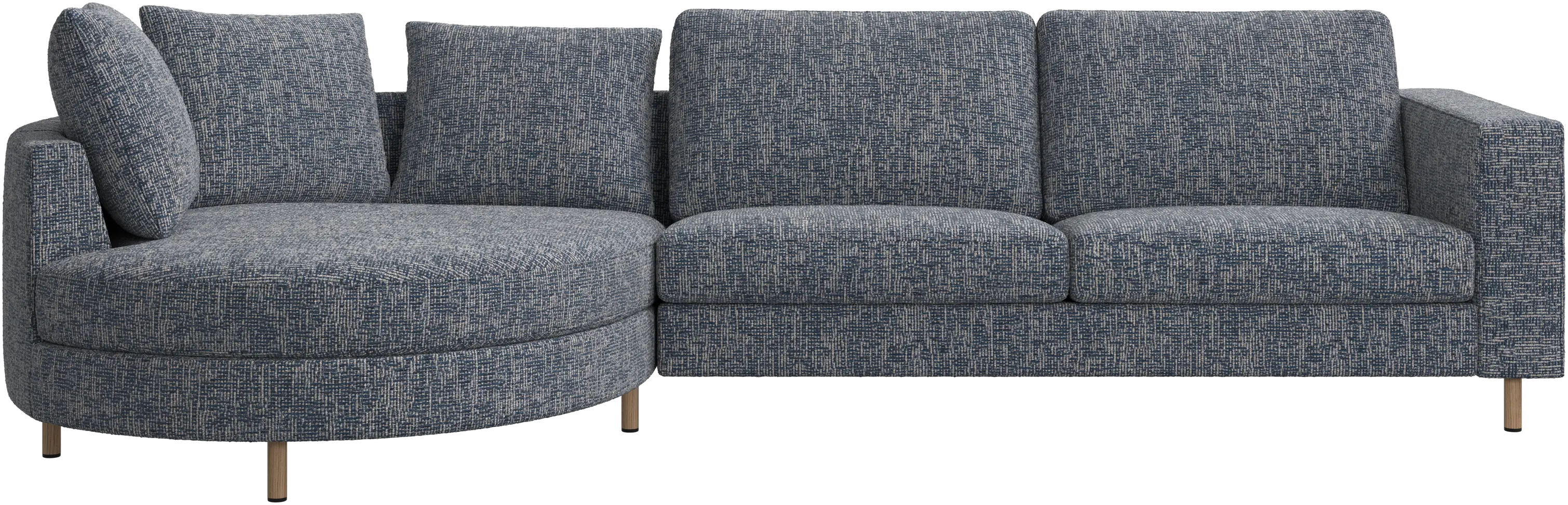 Indivi sofa with chaise longue left
