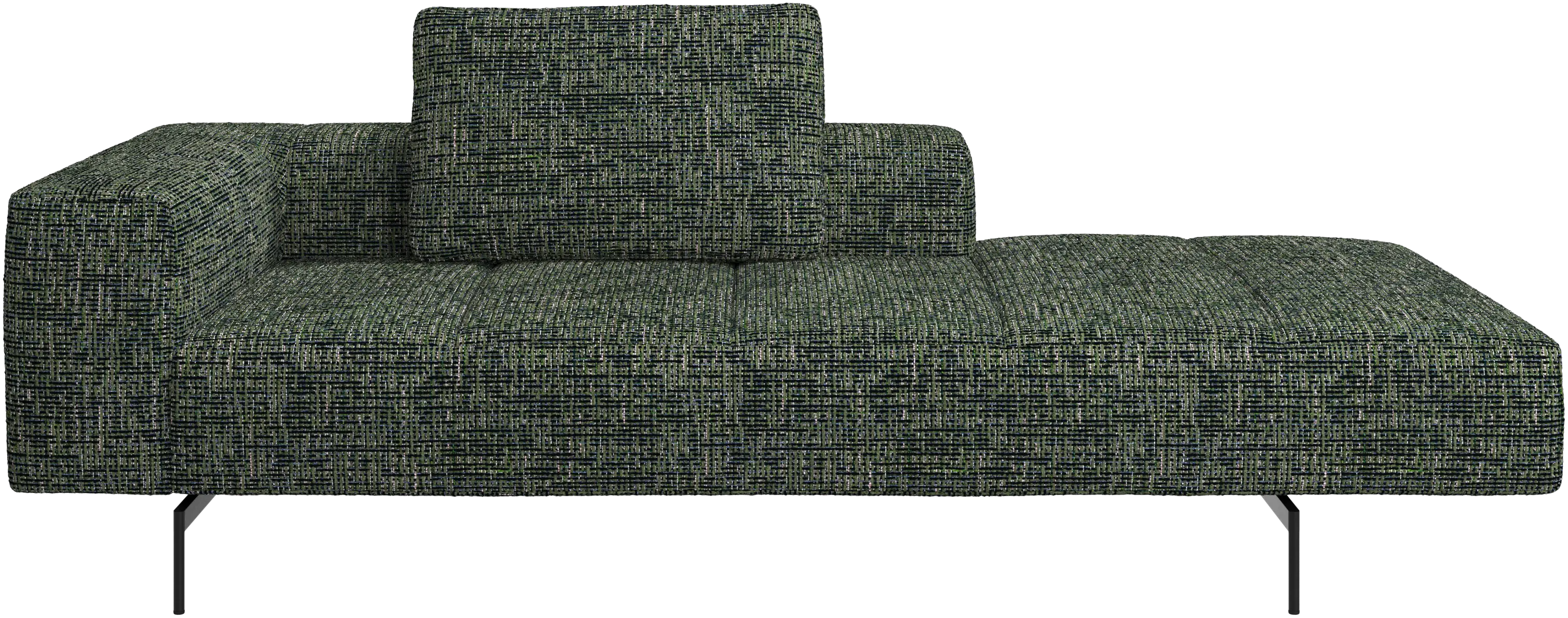Amsterdam Iounging module for sofa, armrest left, open end right