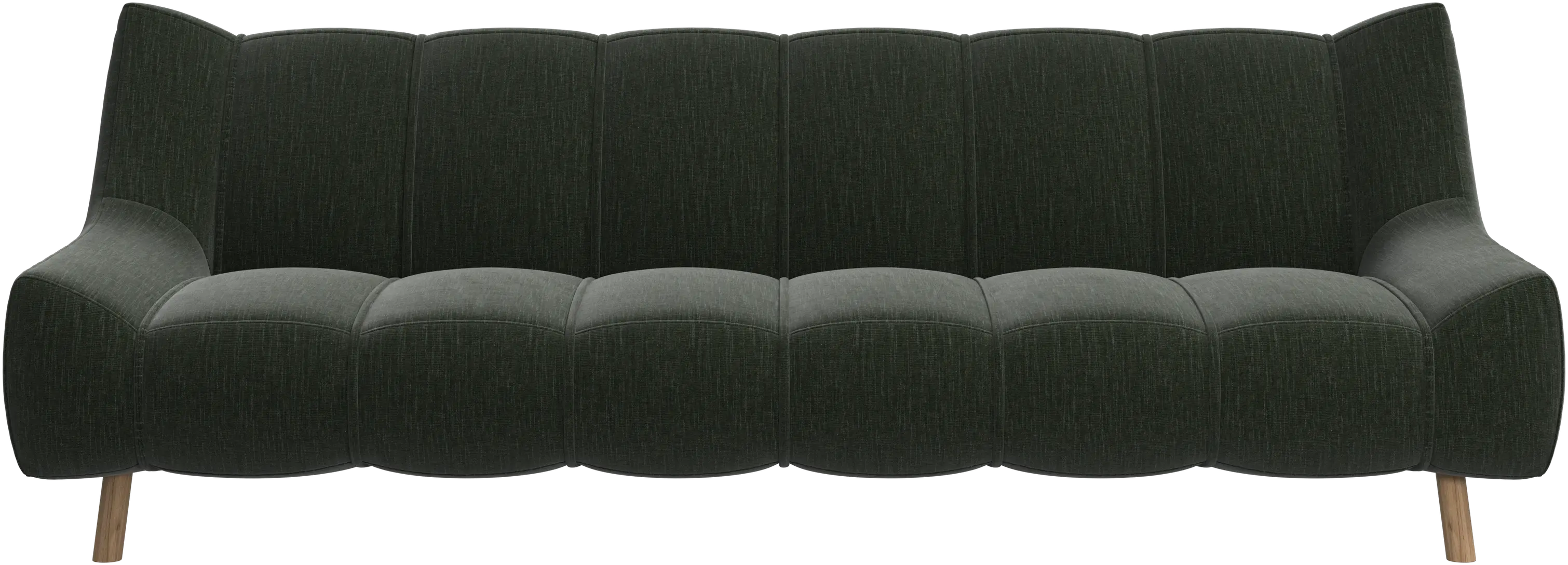 Nawabari 3 seater, wooden leg